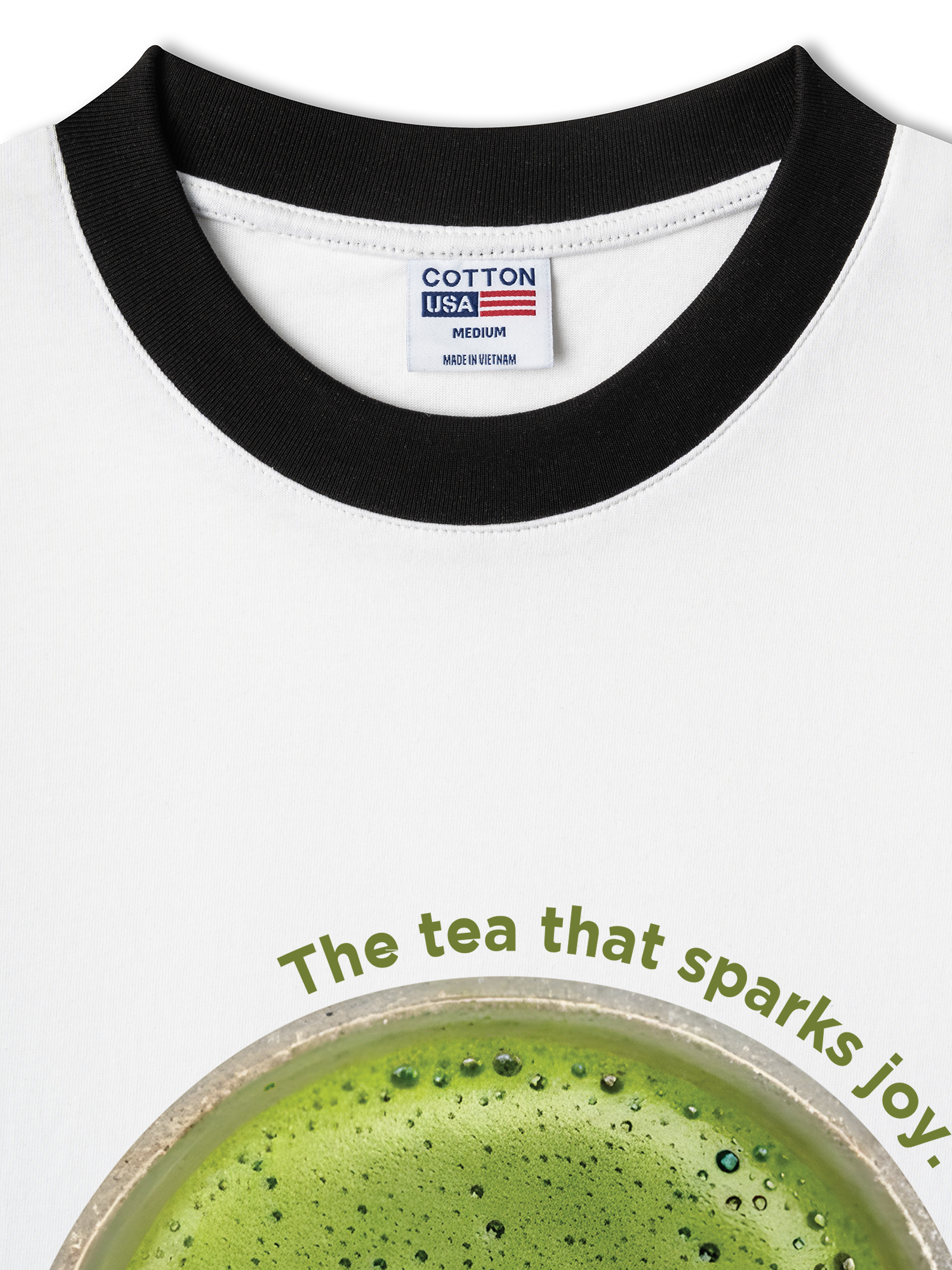 Áo Thun Ringer Relaxed Fit The Tea That Sparks Joy