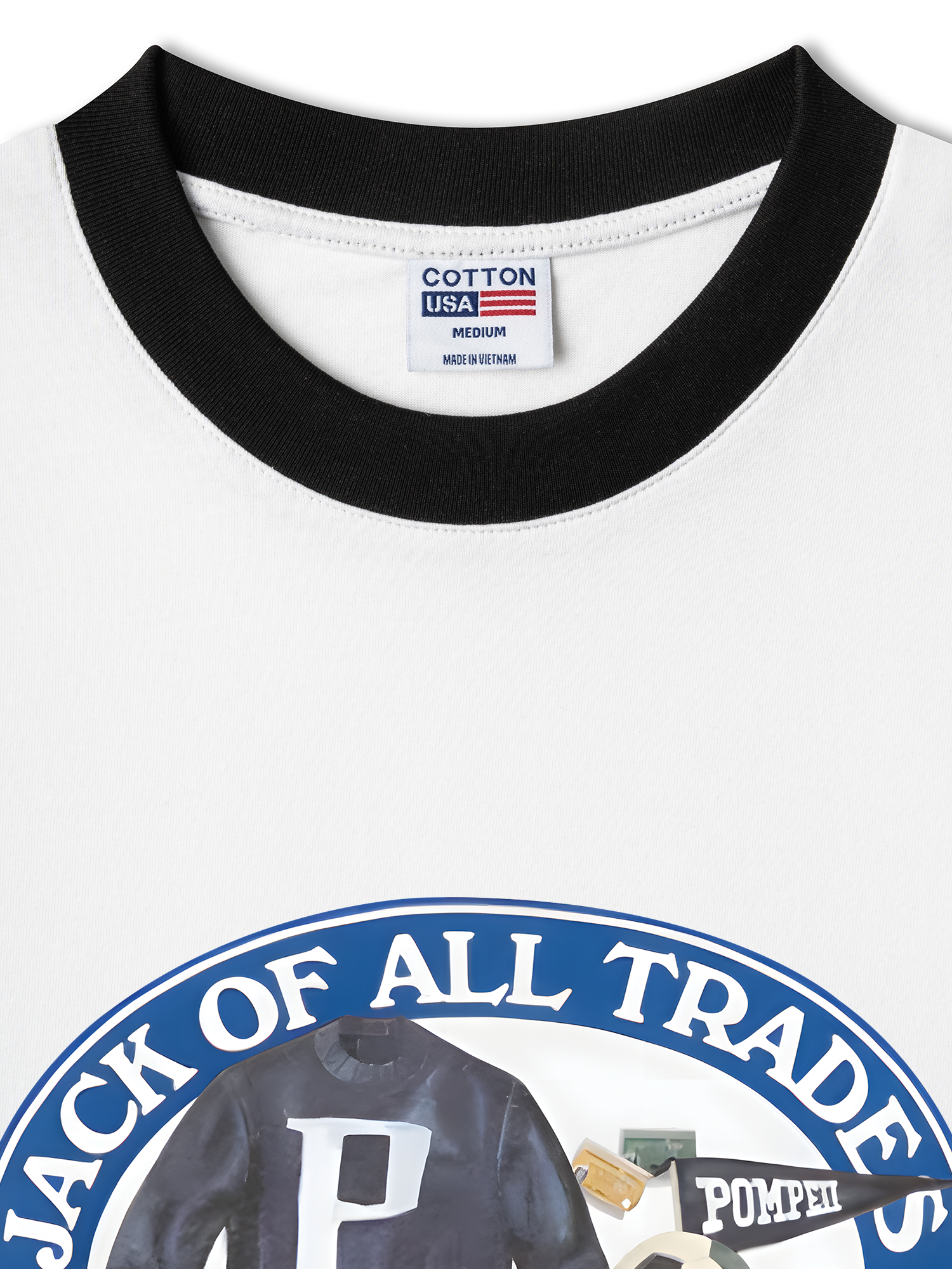 Áo Thun Ringer Relaxed Fit Soccer Master Of None