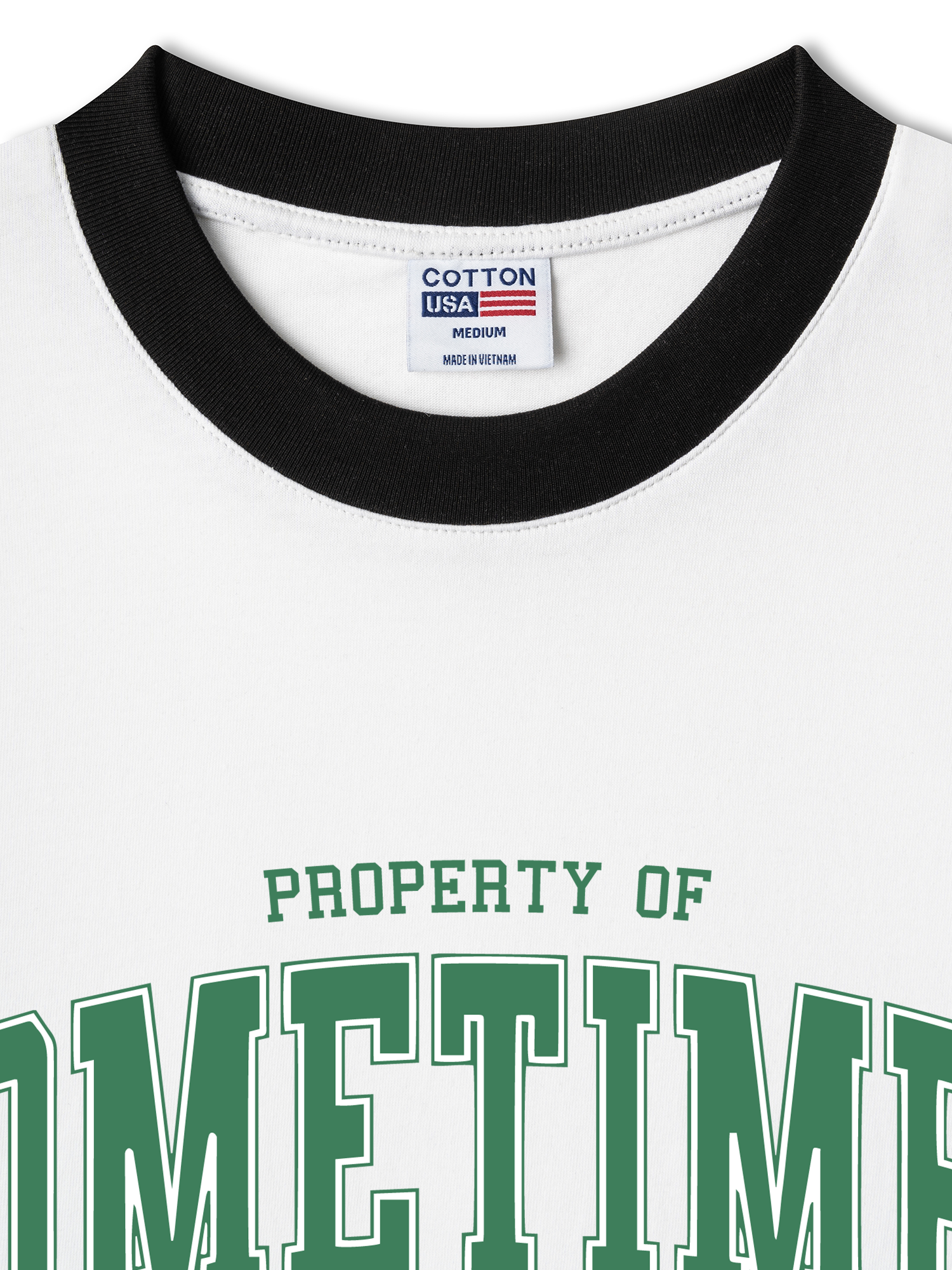 Áo Thun Ringer Relaxed Fit Golf Property Of Sometimes