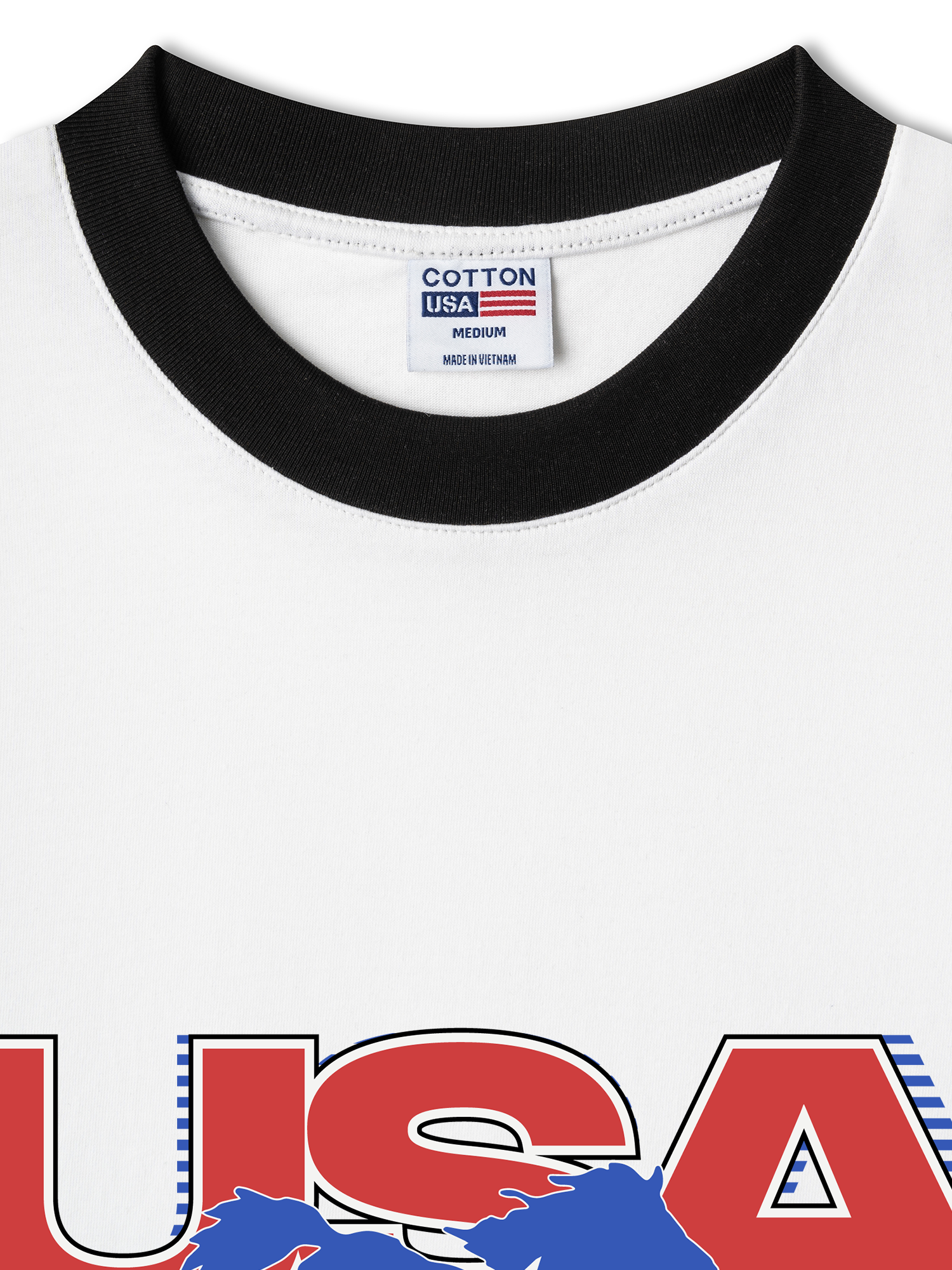 Áo Thun Ringer Relaxed Fit Champions Star Racer