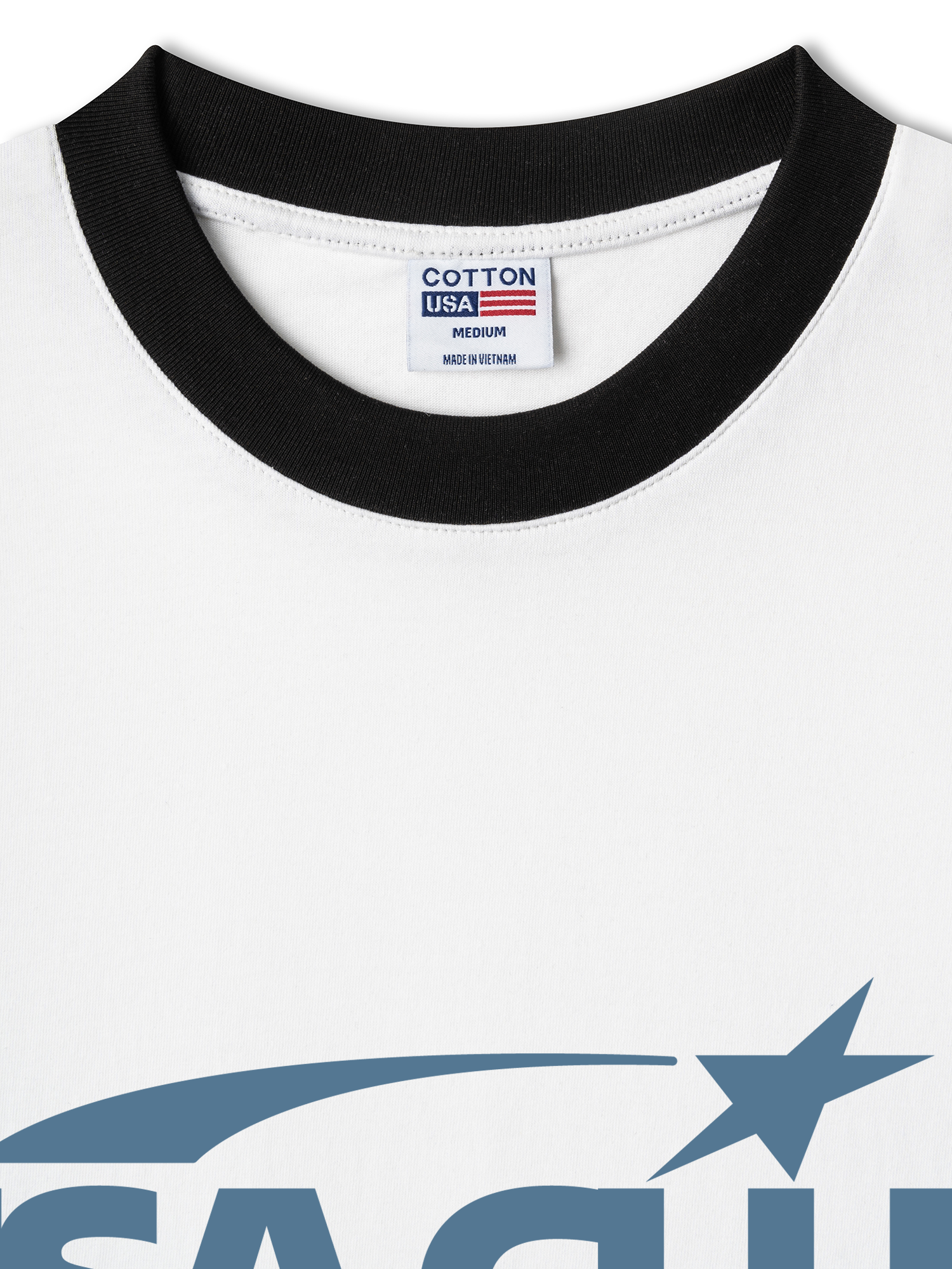 Áo Thun Ringer Relaxed Fit USA Meteoroid Club