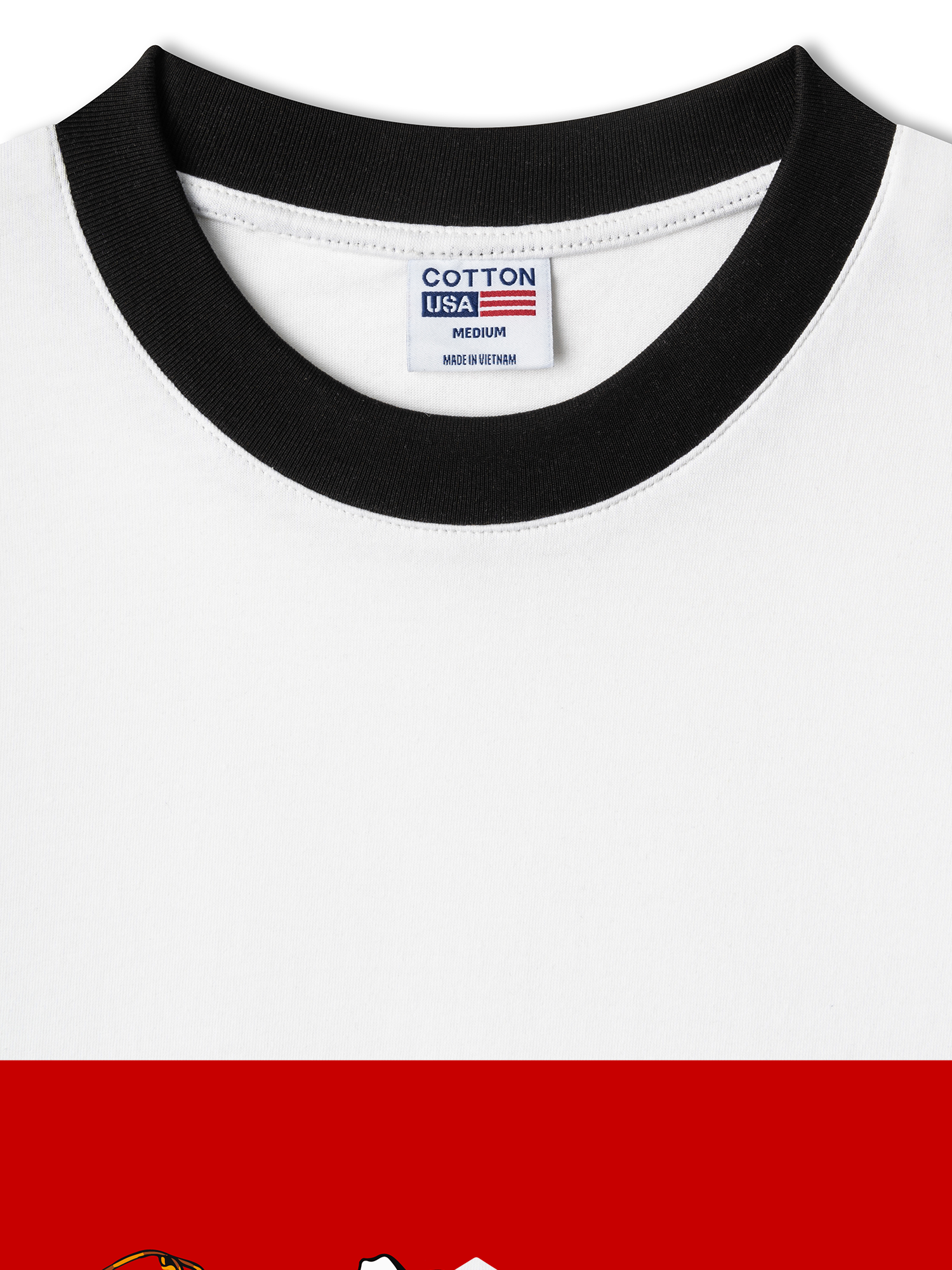 Áo Thun Ringer Relaxed Fit Marlboro Hunting Cowboy