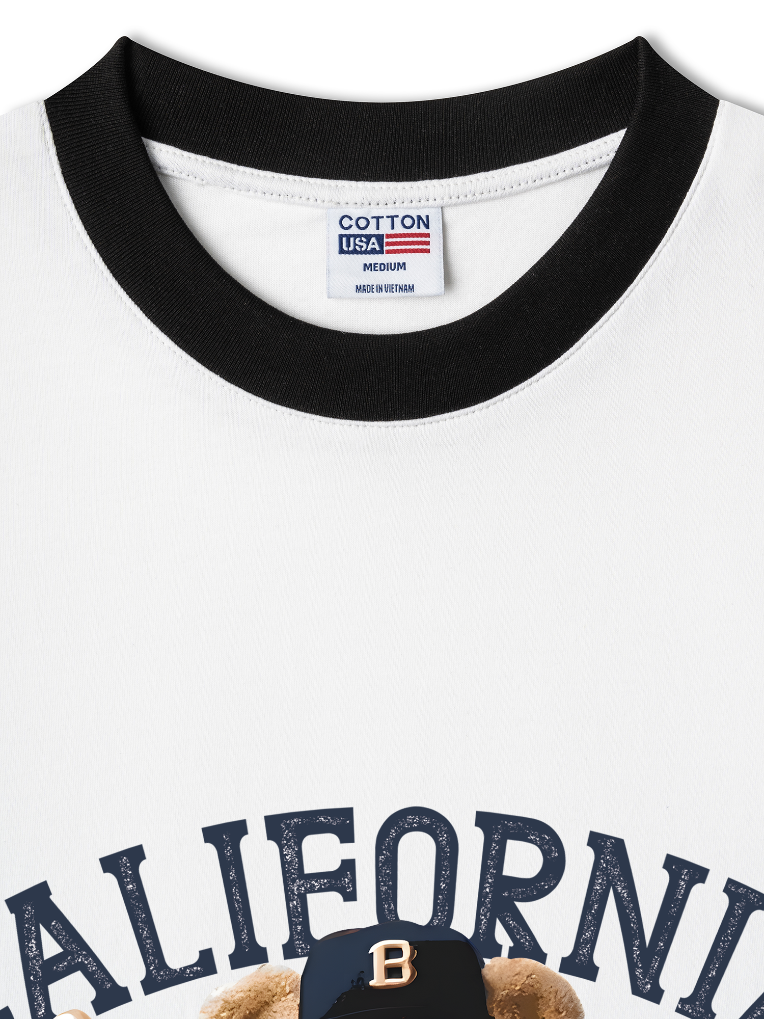 Áo Thun Ringer Relaxed Fit Baseball Born To Play