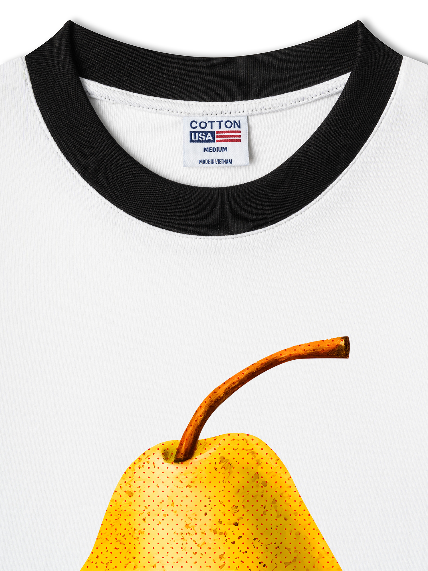 Áo Thun Ringer Relaxed Fit Tropical Pear Retro