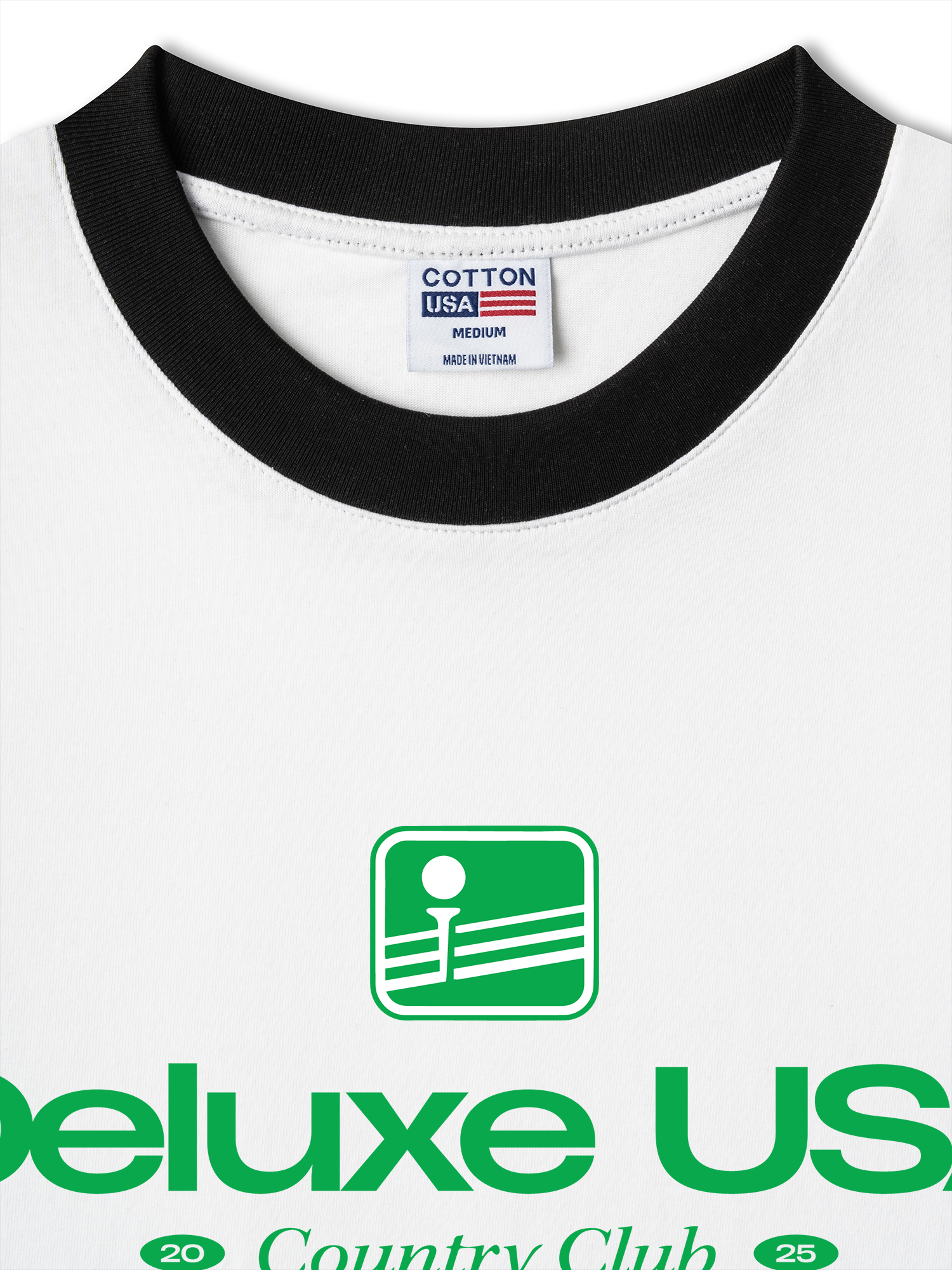 Áo Thun Ringer Relaxed Fit Golf Deluxe Country Club