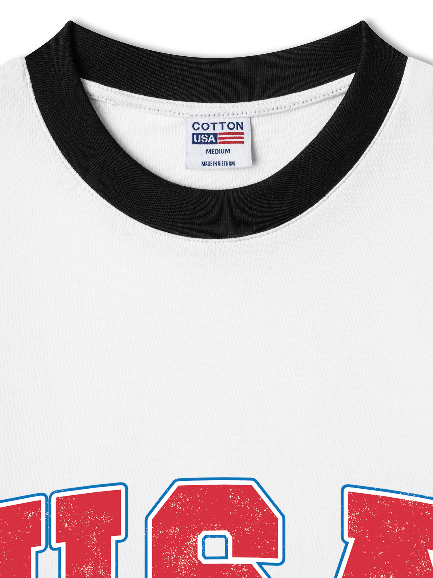 Áo Thun Ringer Relaxed Fit USA Est 1776