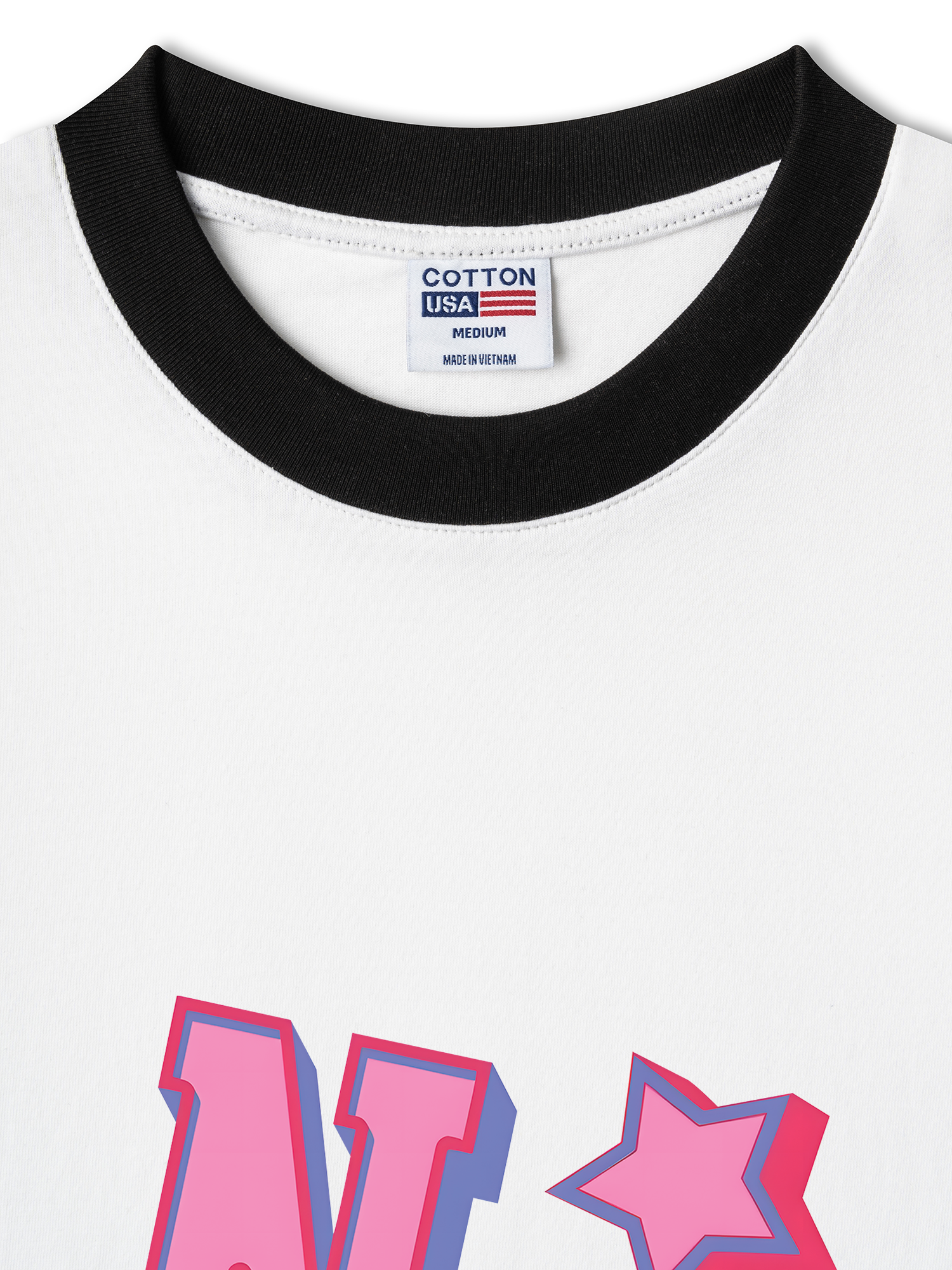 Áo Thun Ringer Relaxed Fit City NYC