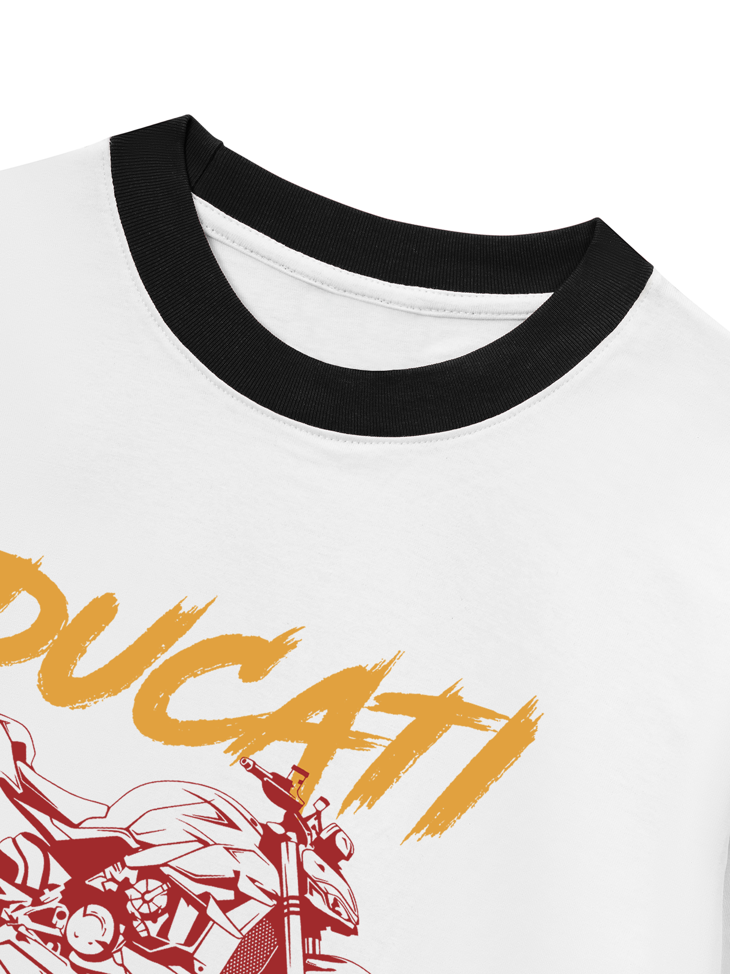 Áo Thun Ringer Relaxed Fit Ducati Spirit