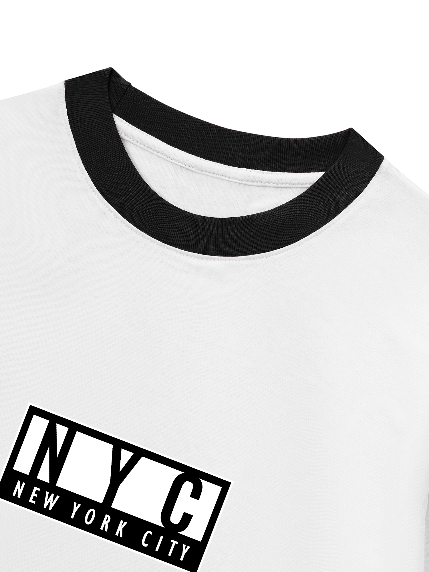 Áo Thun Ringer Relaxed Fit City NYC