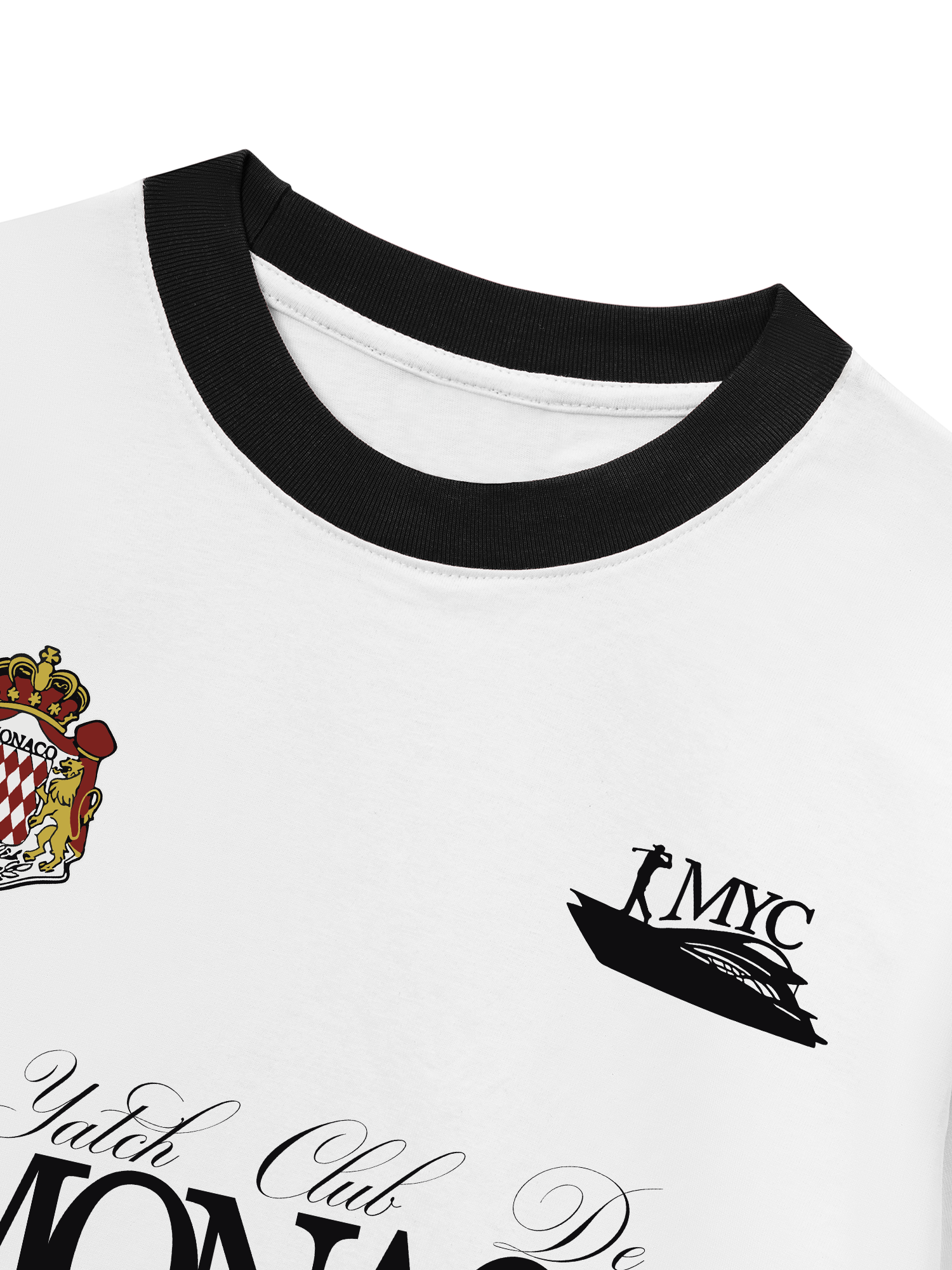Áo Thun Ringer Relaxed Fit Yatch Club De Monaco