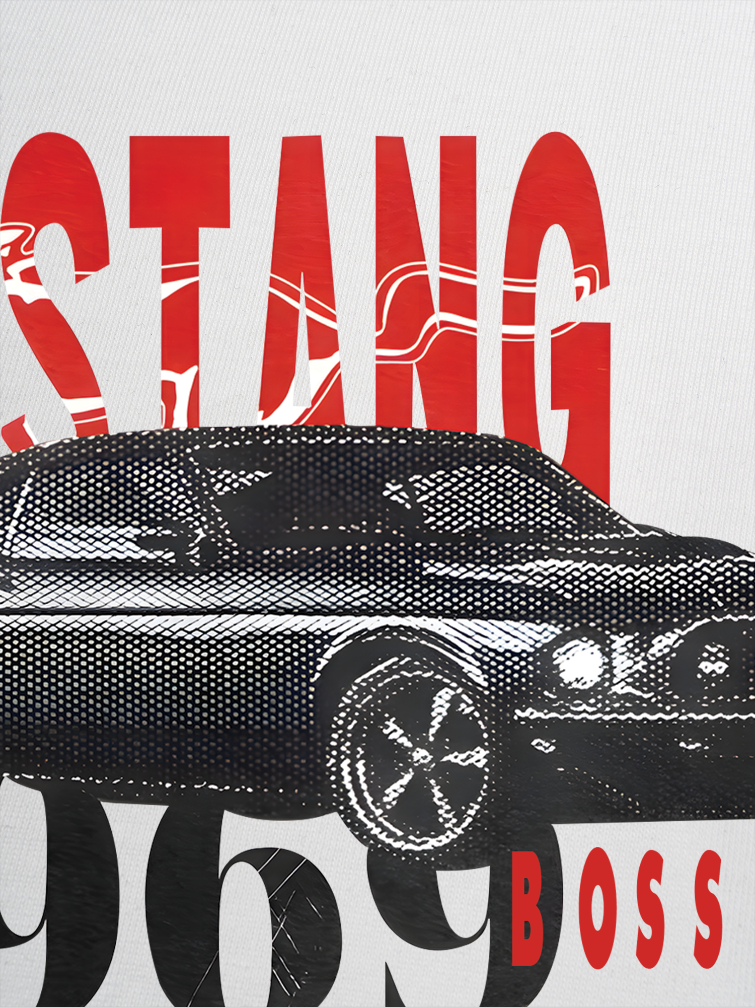 Áo Thun Ringer Relaxed Fit Mustang Boss 429