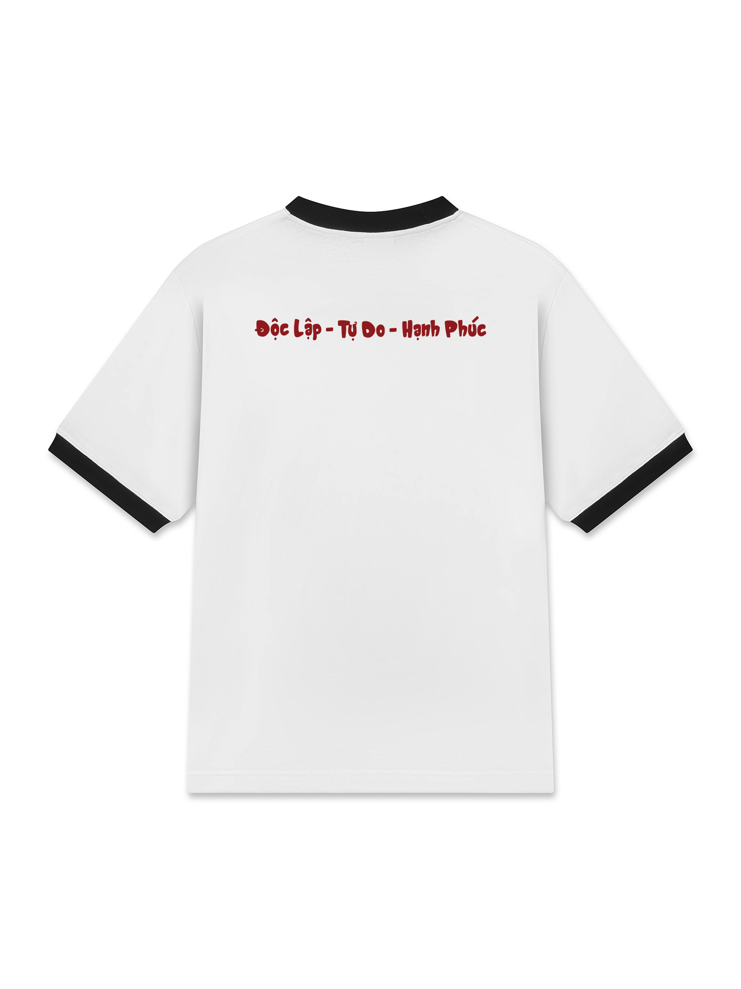 Áo Thun Ringer Relaxed Fit Độc Lập - Tự Do - Hạnh Phúc 2