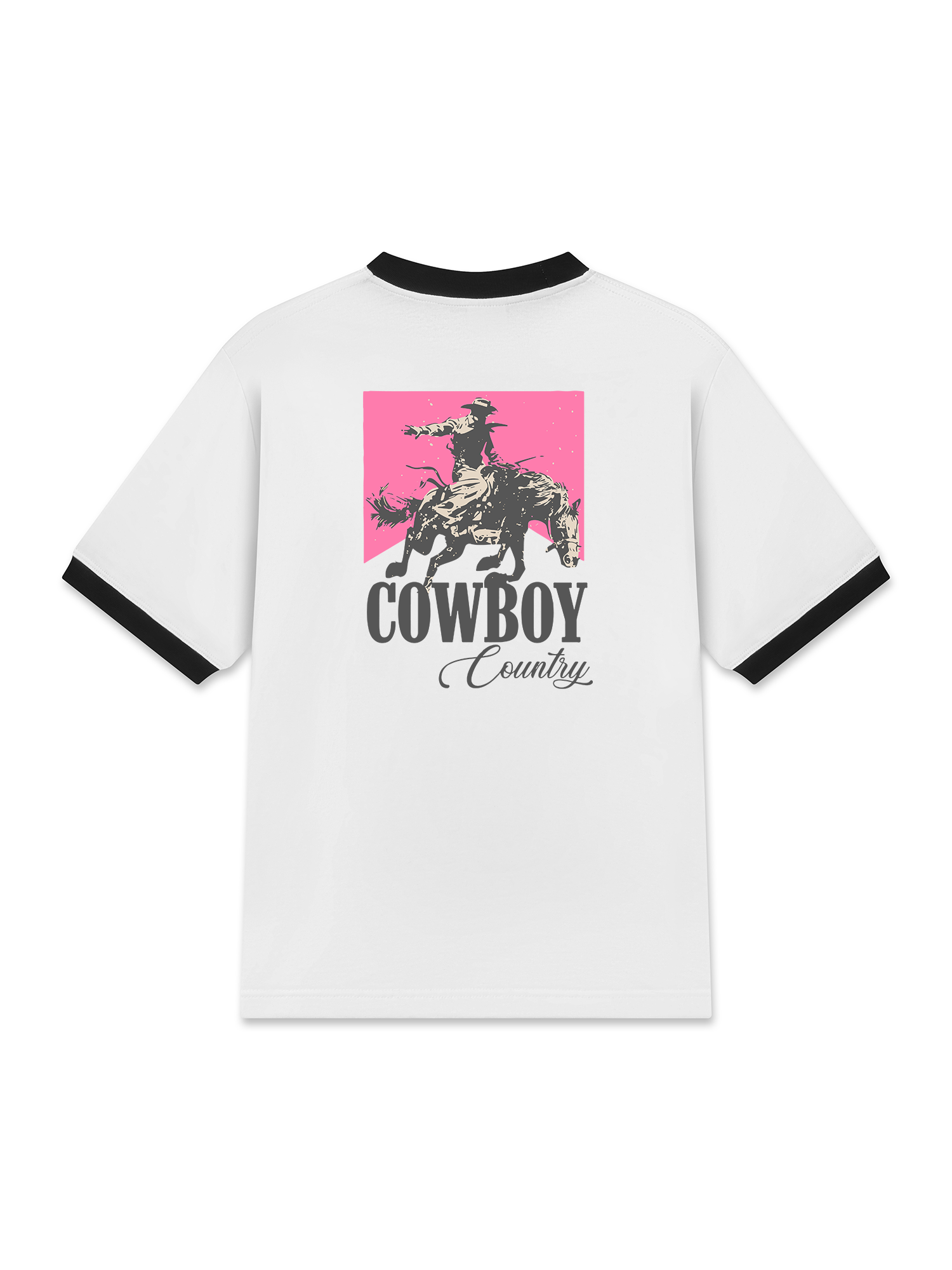 Áo Thun Ringer Relaxed Fit Marlboro Cowboy Country