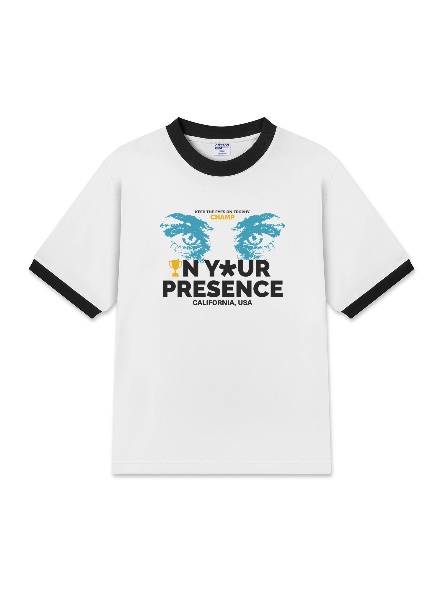 Áo Thun Ringer Relaxed Fit Champions Keep The Eyes