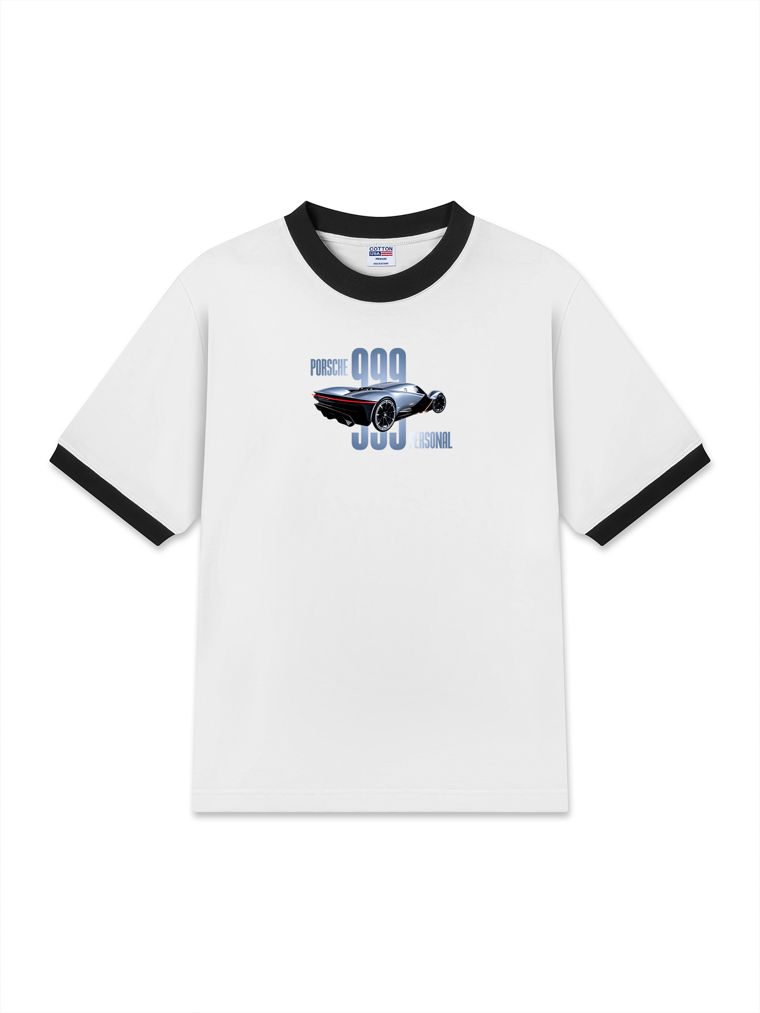 Áo Thun Ringer Relaxed Fit Porsche 999 Personal