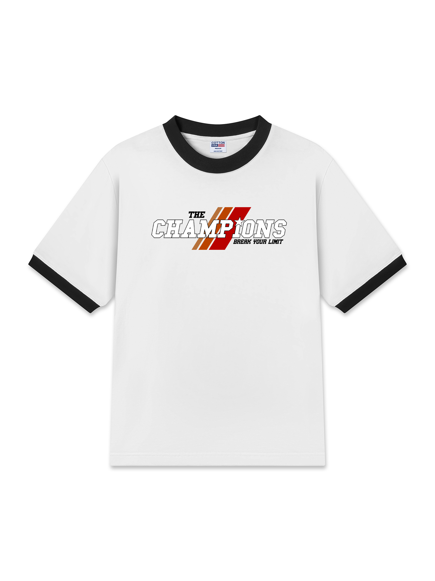 Áo Thun Ringer Relaxed Fit Champions Break Your Limit