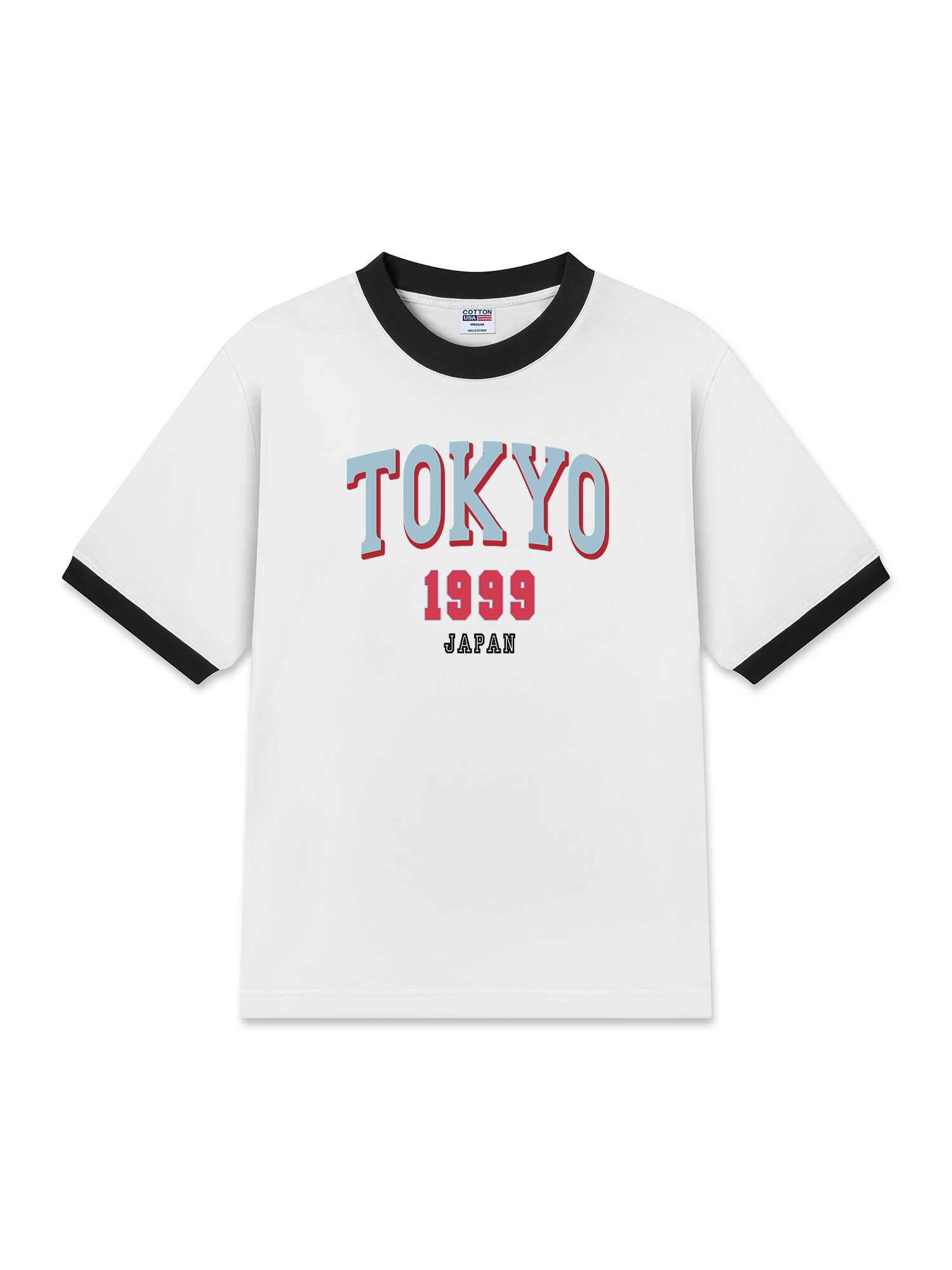 Áo Thun Ringer Relaxed Fit City Tokyo