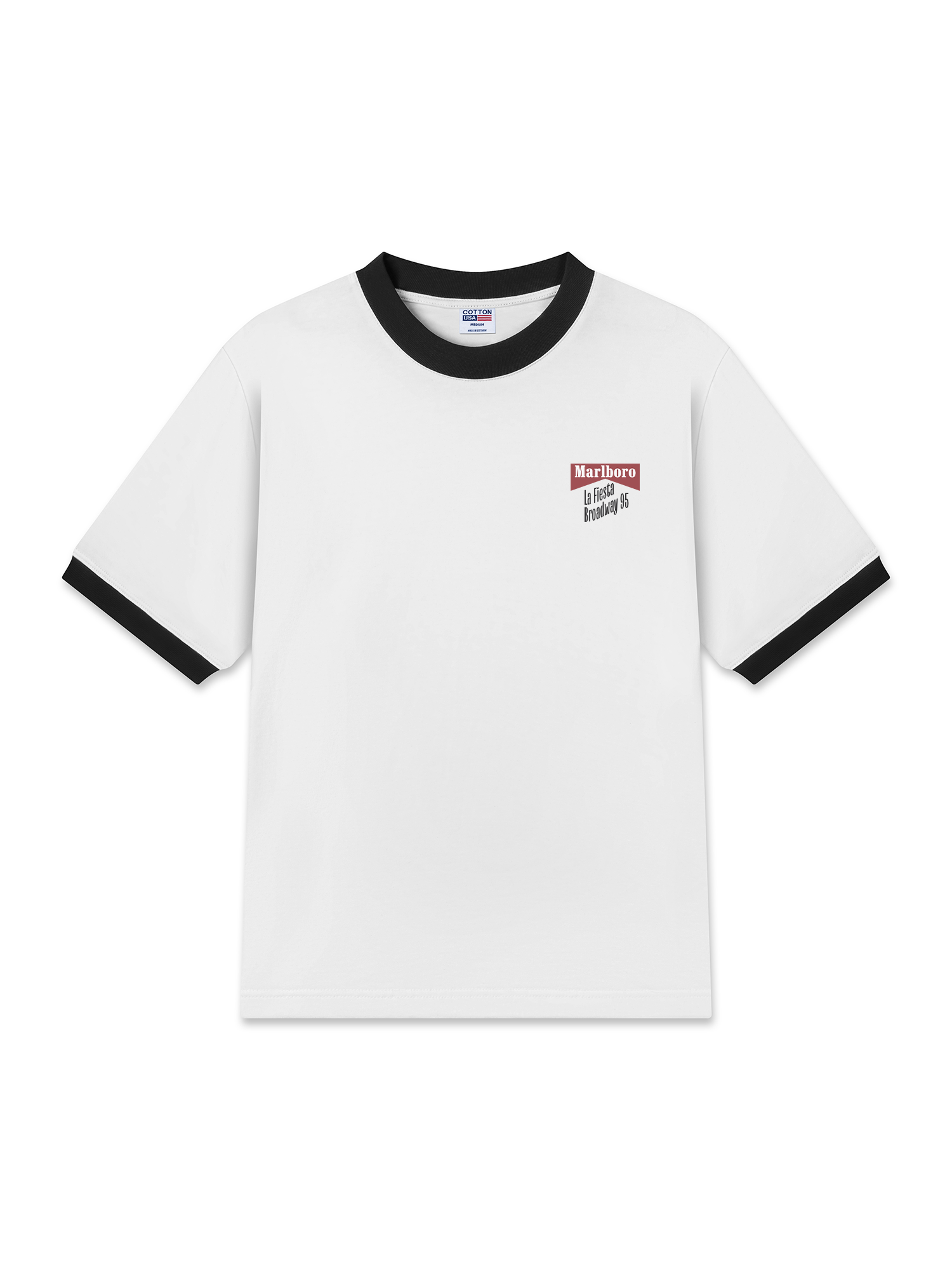 Áo Thun Ringer Relaxed Fit Marlboro La Fiesta