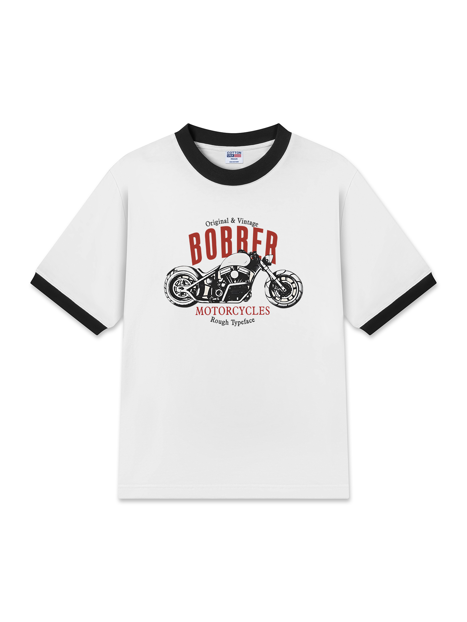 Áo Thun Ringer Relaxed Fit Original Vintage - BOBBER