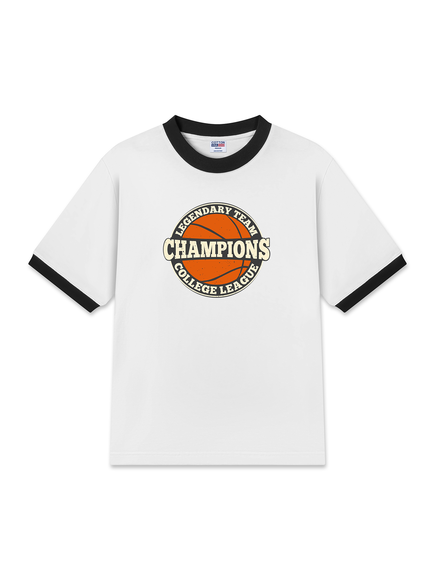 Áo Thun Ringer Relaxed Fit Champions Legendary Team