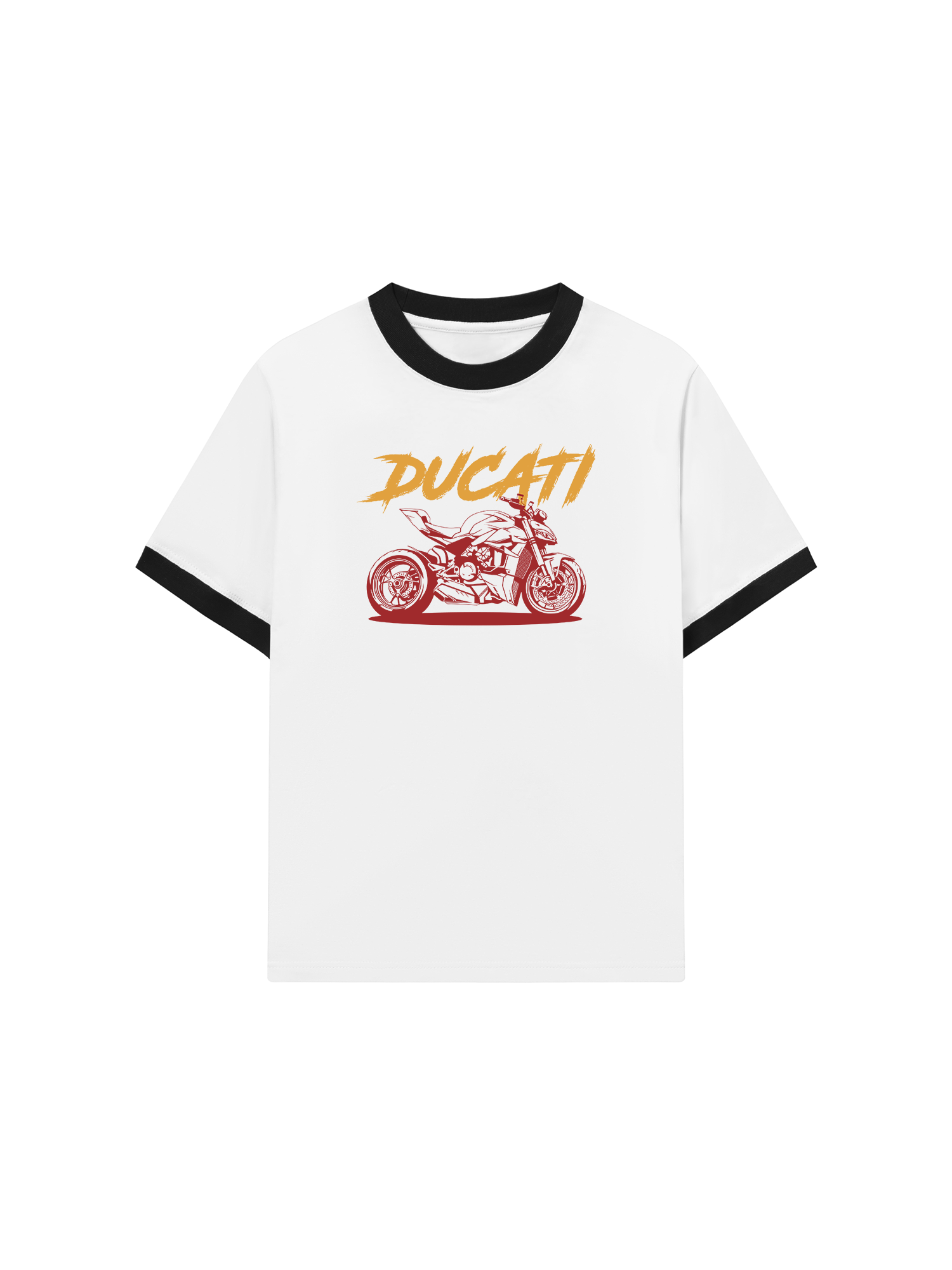 Áo Thun Ringer Relaxed Fit Ducati Spirit