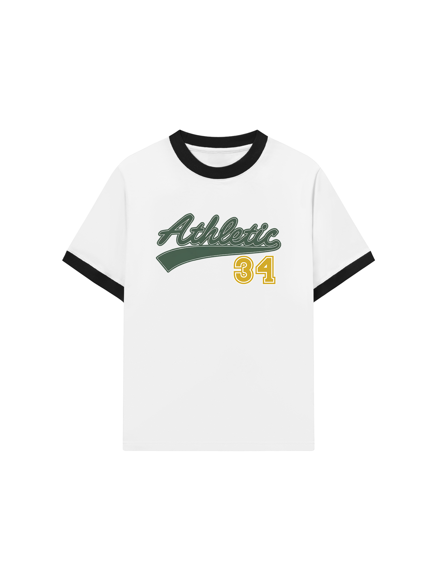 Áo Thun Ringer Relaxed Fit City Athletic