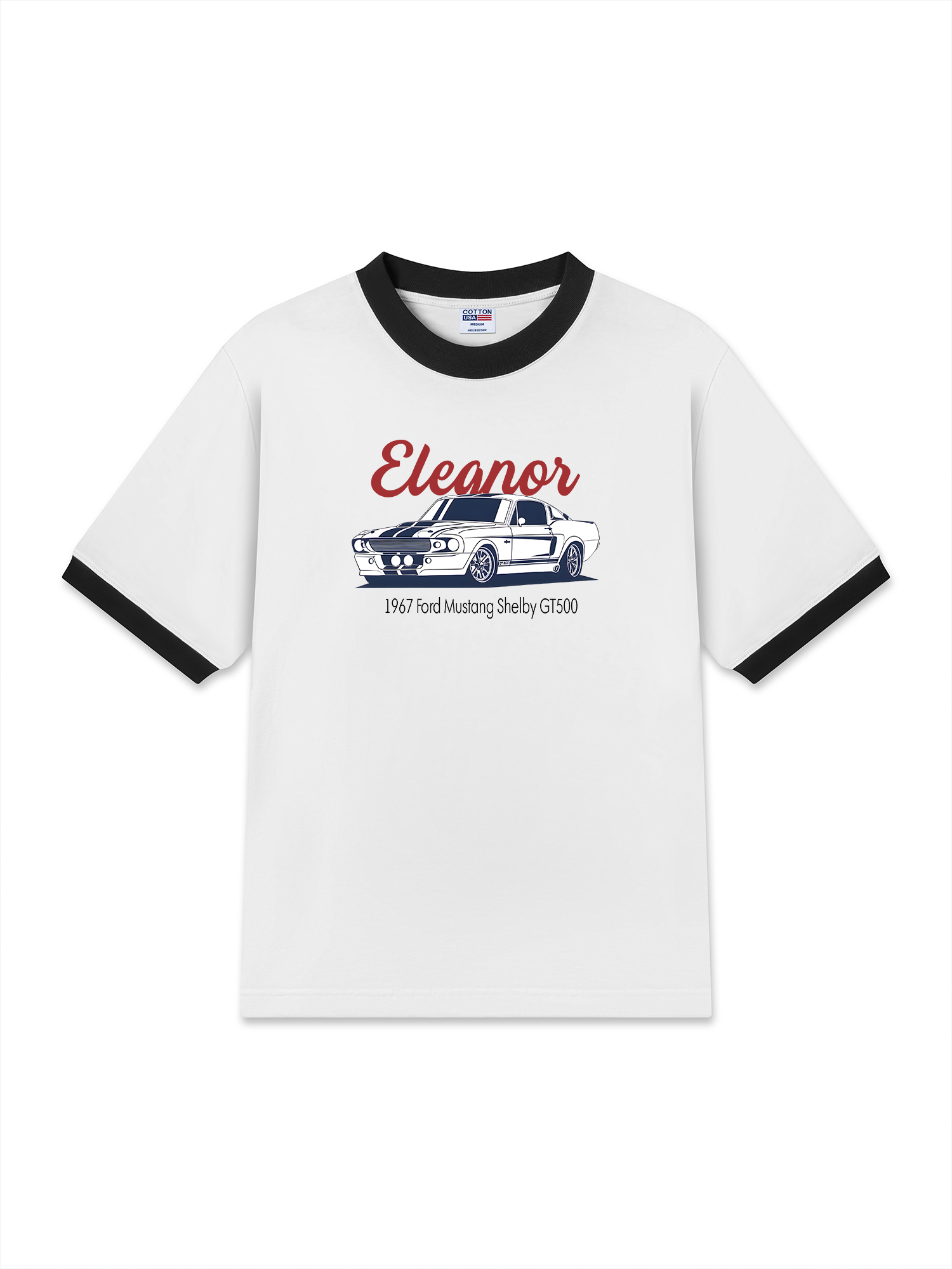 Áo Thun Ringer Relaxed Fit Mustang 1967 Ford