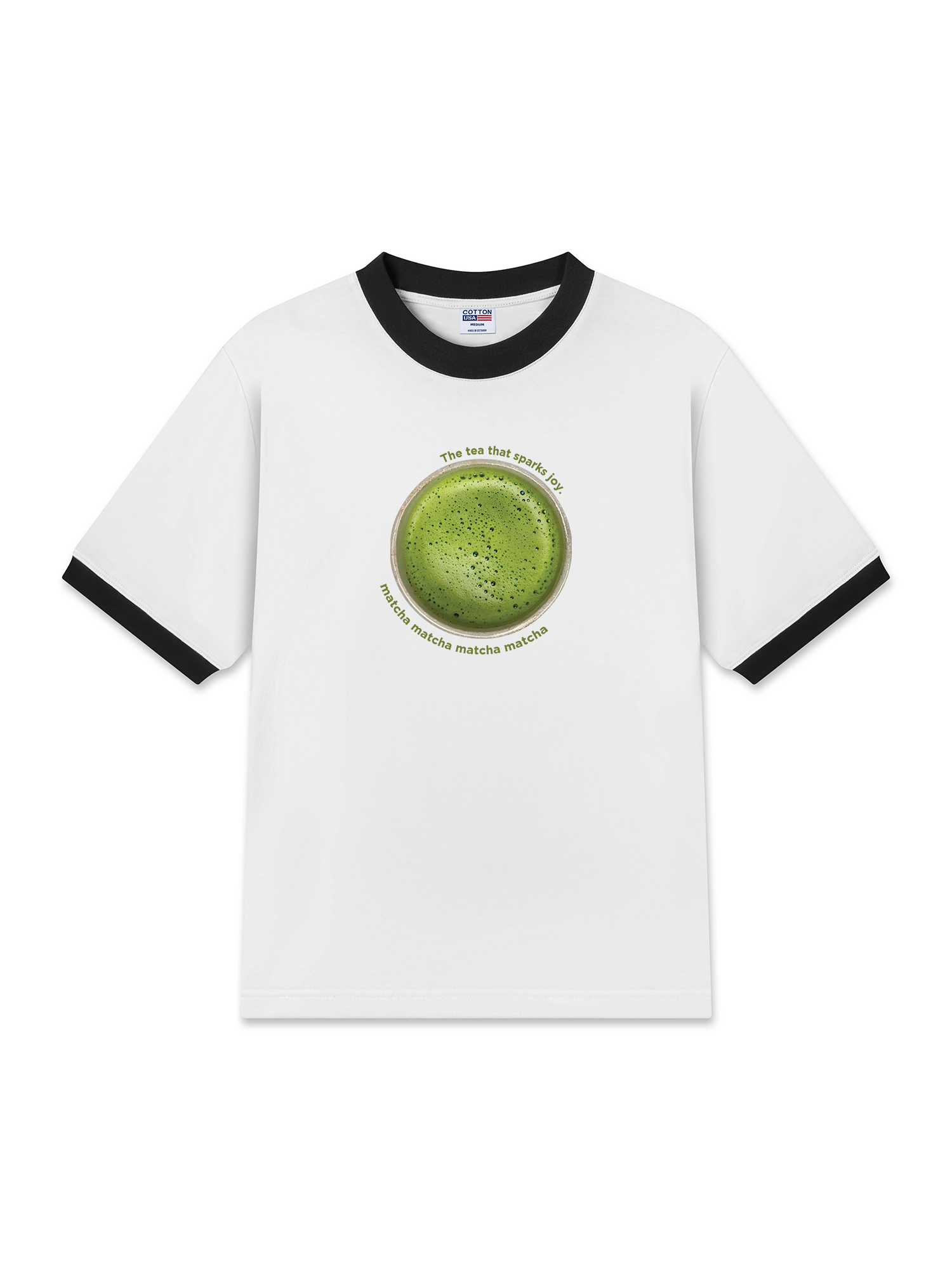 Áo Thun Ringer Relaxed Fit The Tea That Sparks Joy