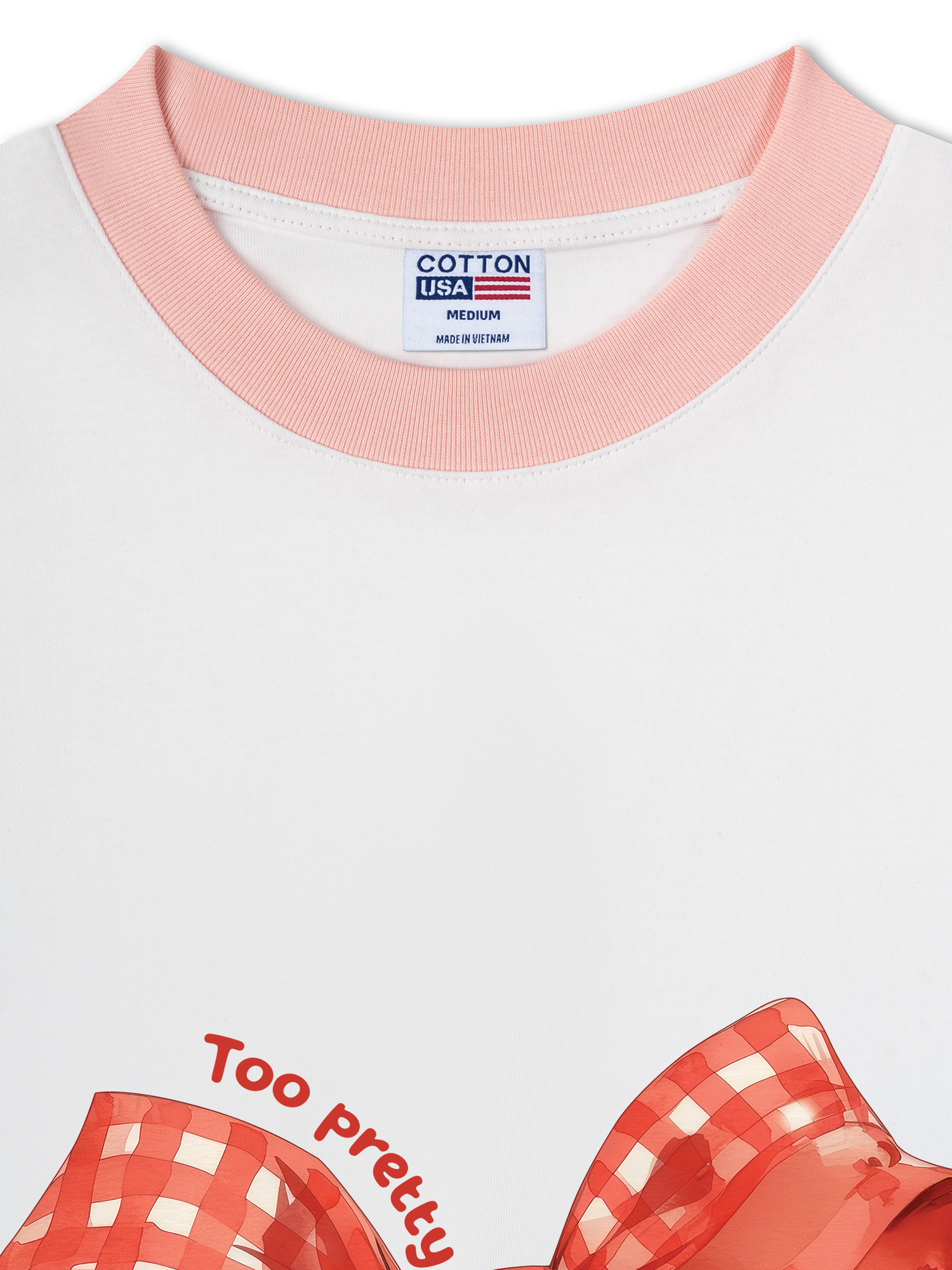 Áo Thun Ringer Relaxed Fit Too Pretty