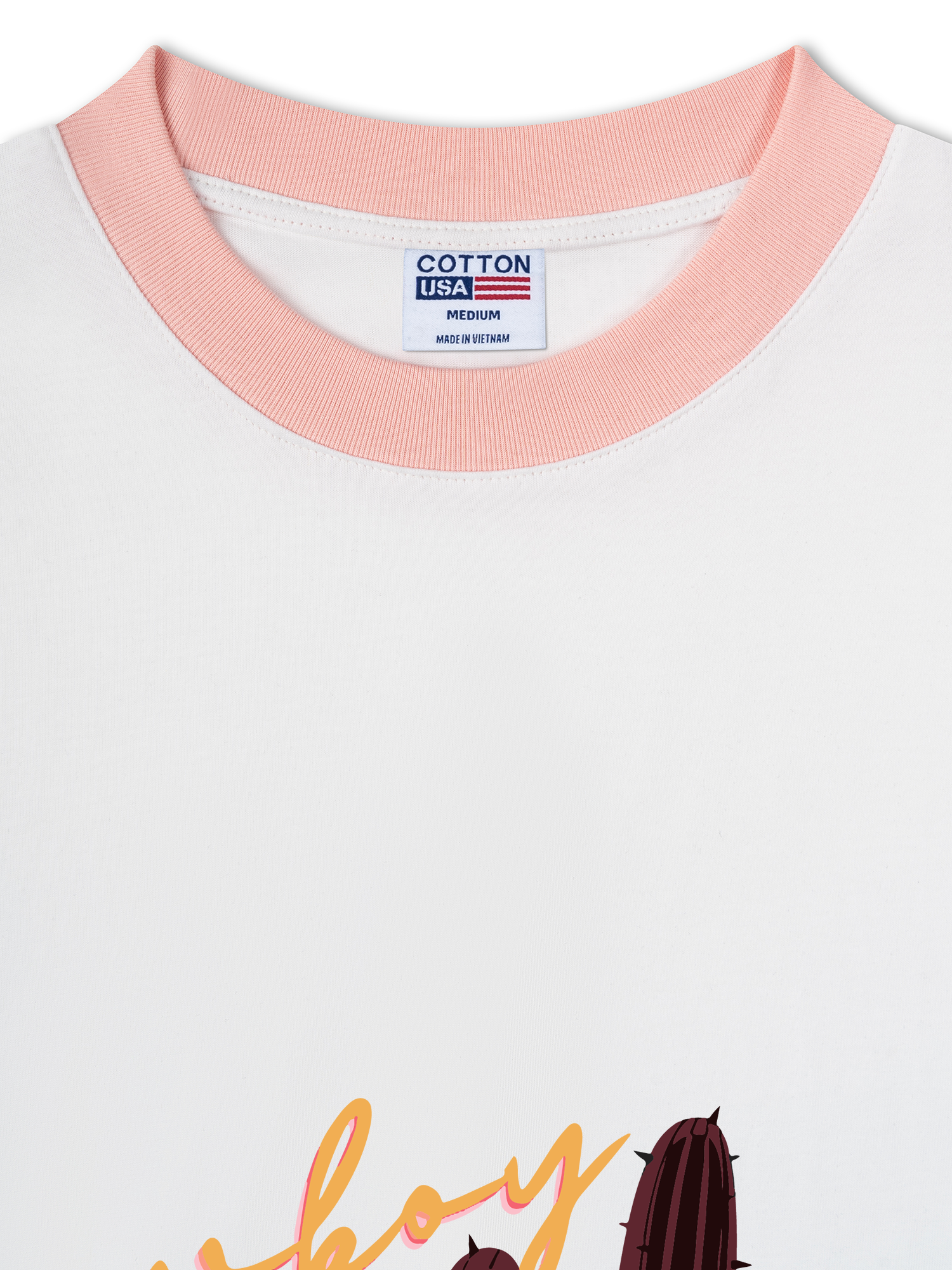 Áo Thun Ringer Relaxed Fit Marlboro Cowboy Take Me Away