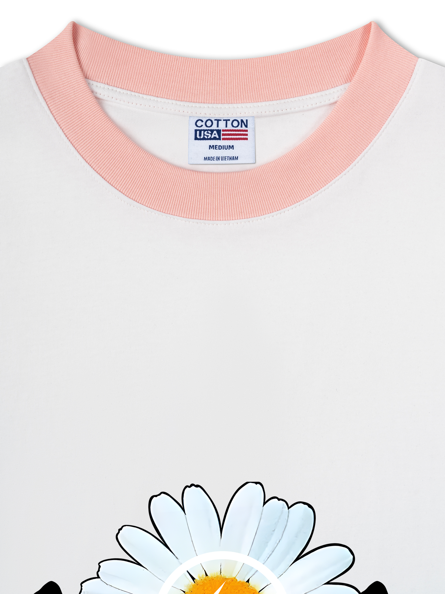 Áo Thun Ringer Relaxed Fit Floral One Of A Kind