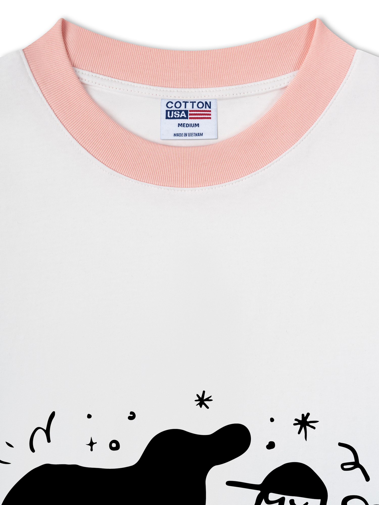 Áo Thun Ringer Relaxed Fit More Espressp Less Despresso)