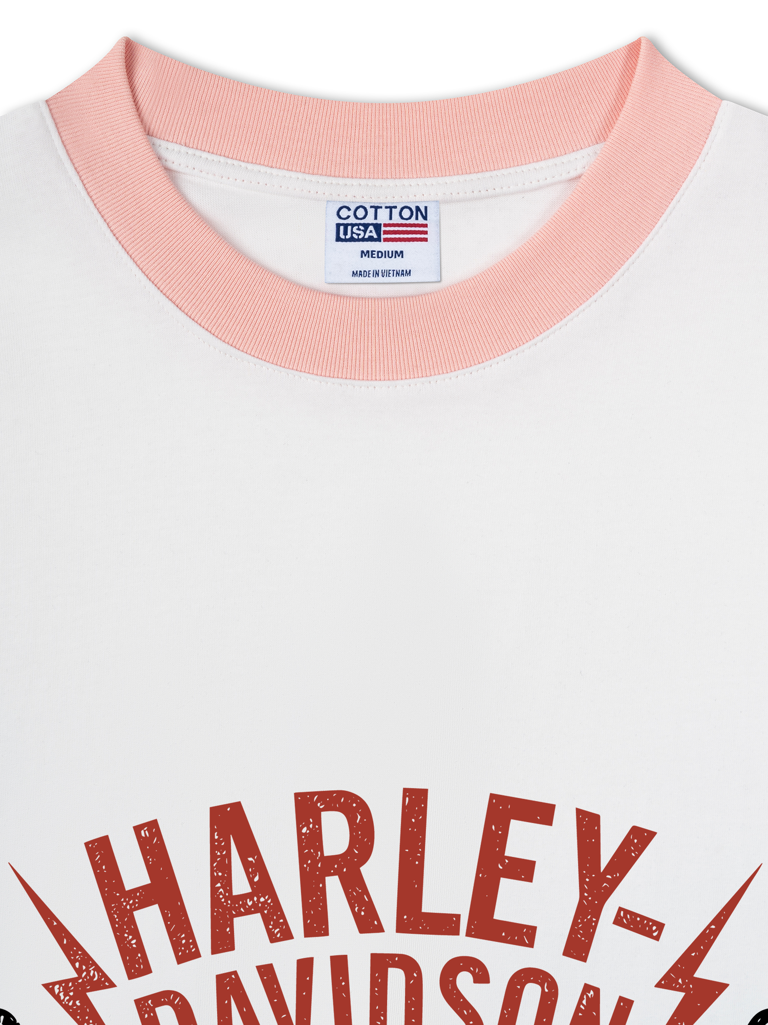 Áo Thun Ringer Relaxed Fit Harley Davidson Motocycles