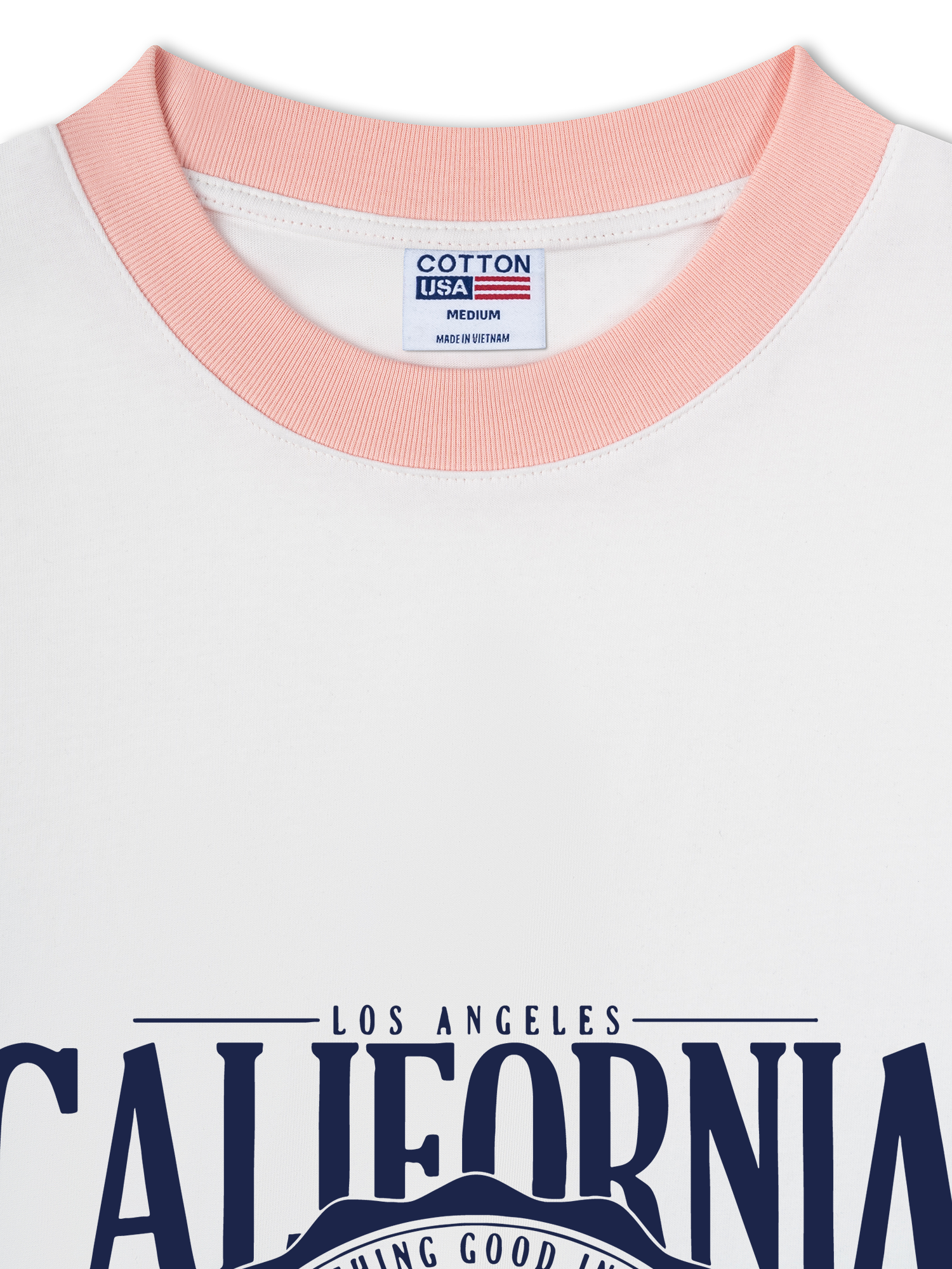 Áo Thun Ringer Relaxed Fit City Califonia