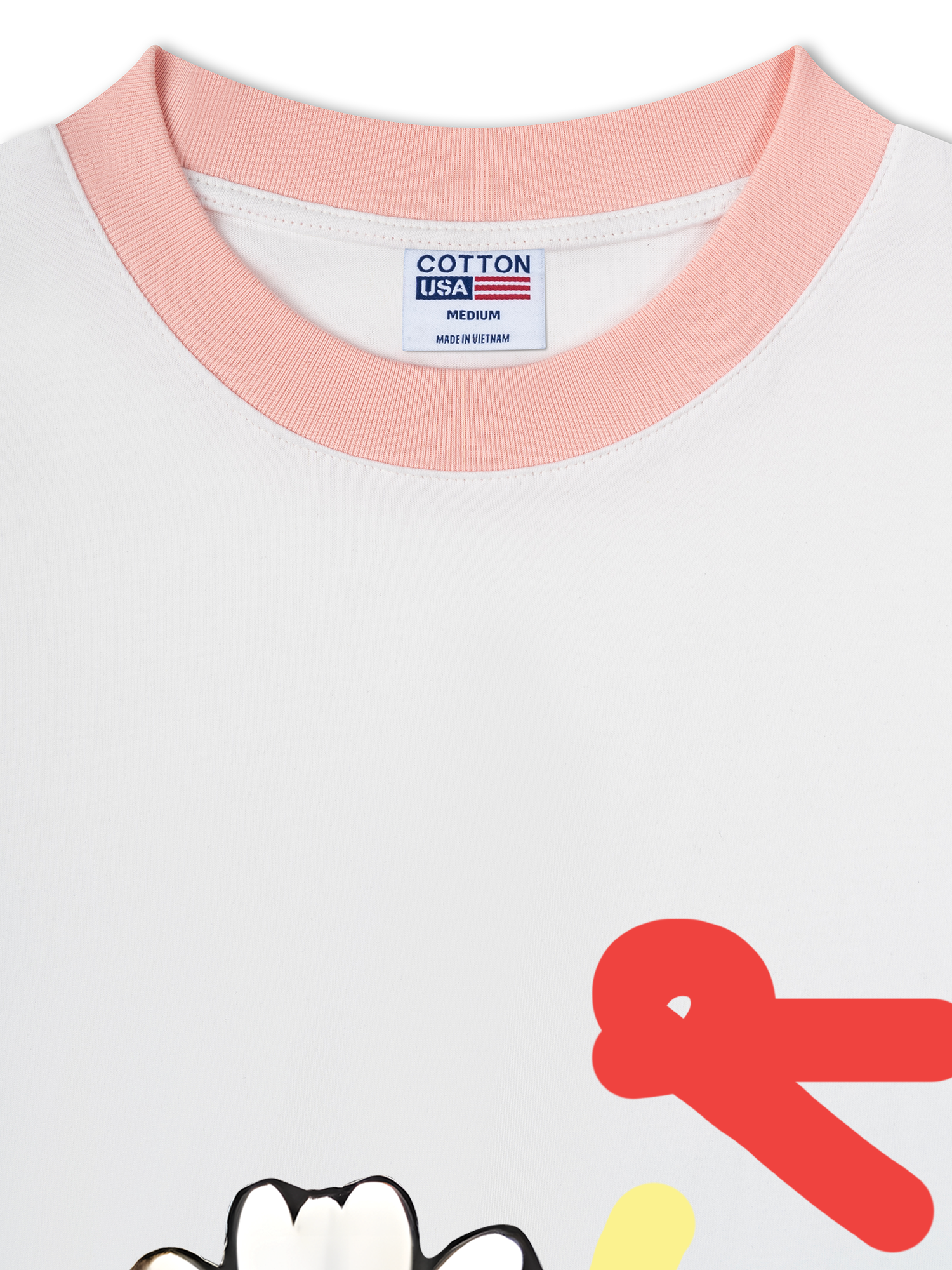 Áo Thun Ringer Relaxed Fit Floral Power Daisy Flower X GD