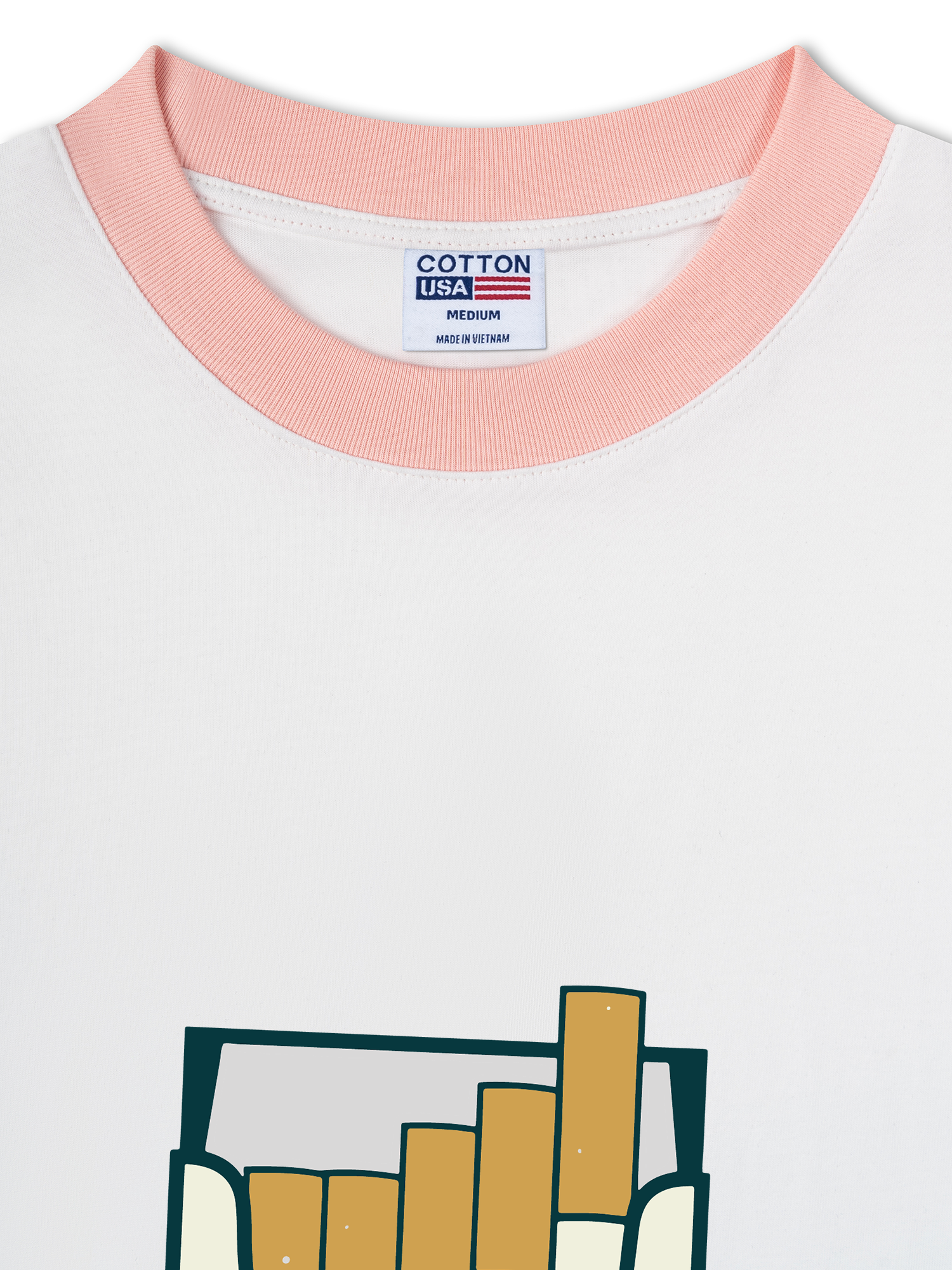 Áo Thun Ringer Relaxed Fit Marlboro Bakes 42 Mascot