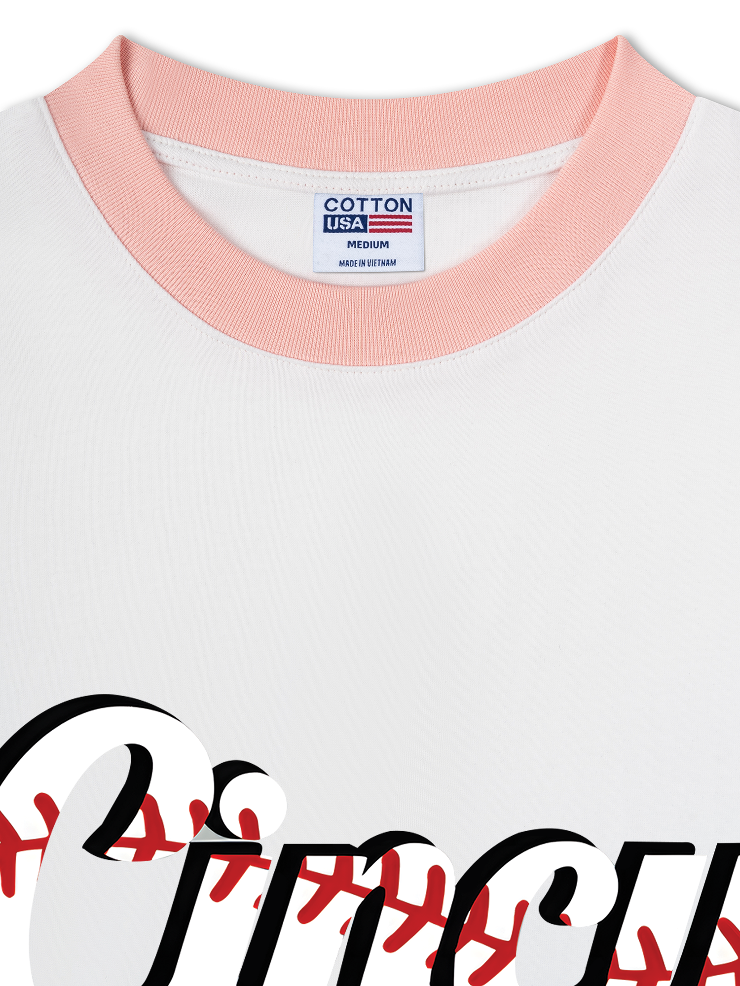 Áo Thun Ringer Relaxed Fit Baseball Cincy