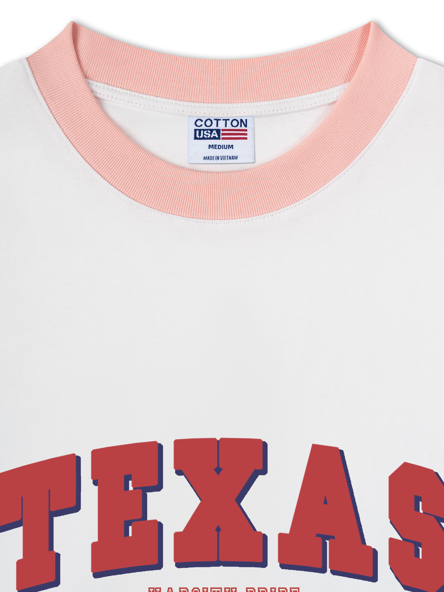 Áo Thun Ringer Relaxed Fit City Texas