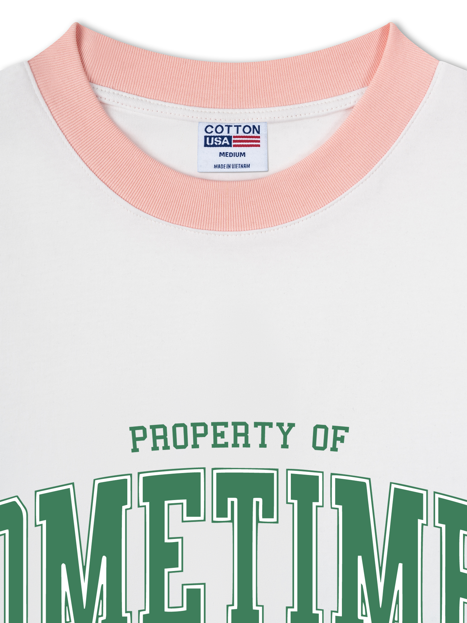 Áo Thun Ringer Relaxed Fit Golf Property Of Sometimes