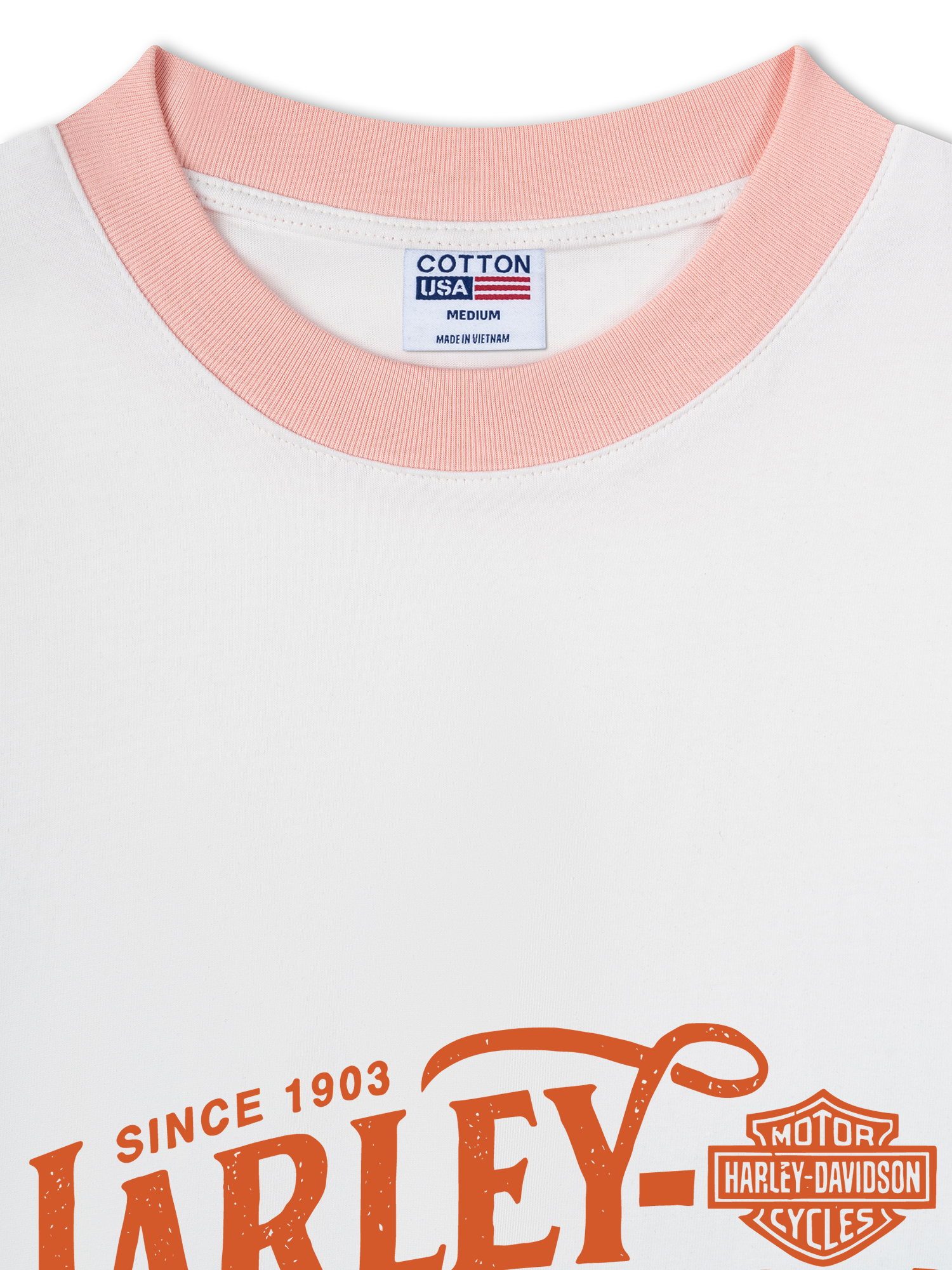 Áo Thun Ringer Relaxed Fit Motorcycles Harley Davidson