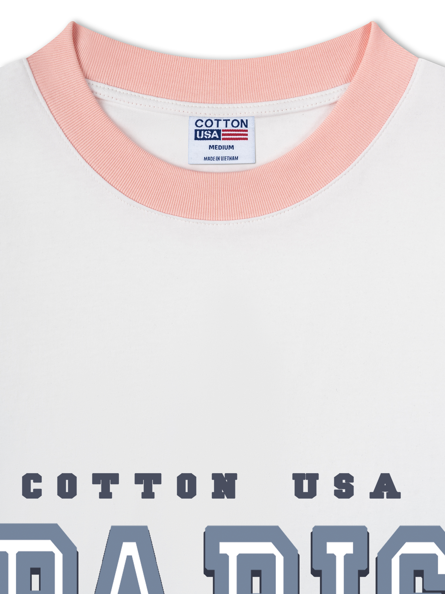 Áo Thun Ringer Relaxed Fit City Paris