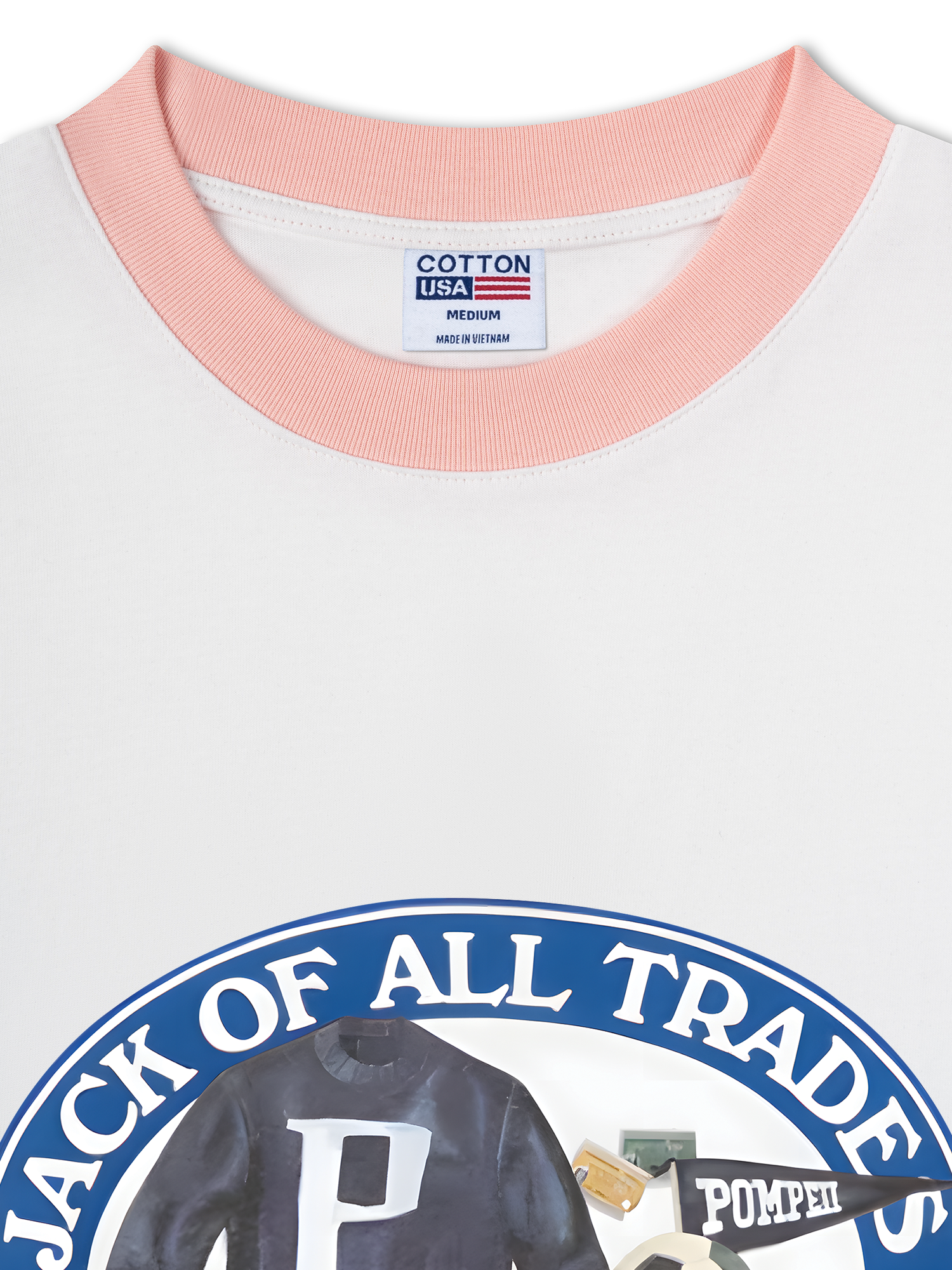 Áo Thun Ringer Relaxed Fit Soccer Master Of None