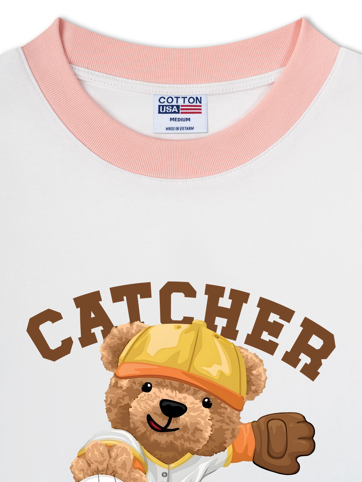 Áo Thun Ringer Relaxed Fit Catcher