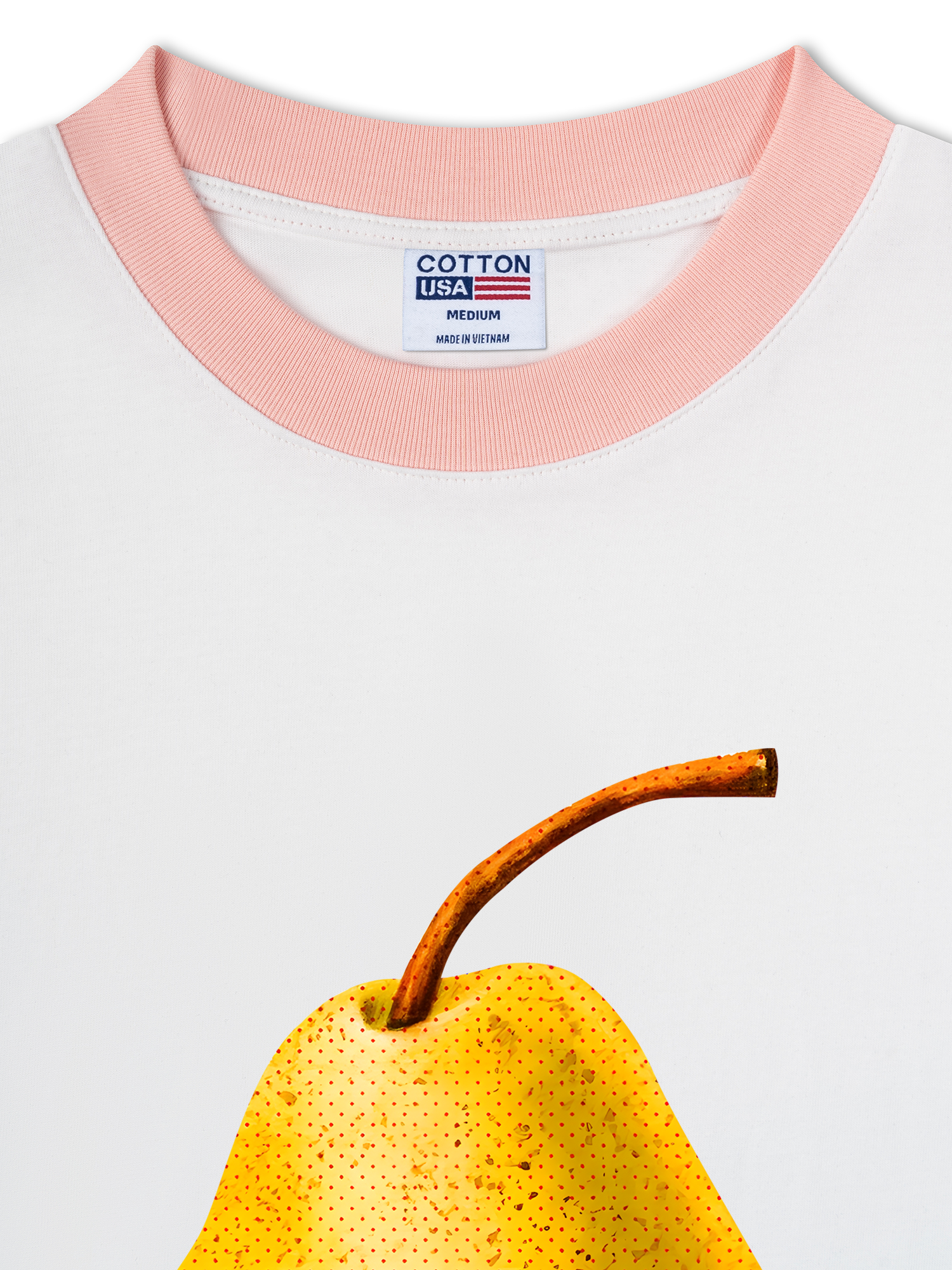 Áo Thun Ringer Relaxed Fit Tropical Pear Retro