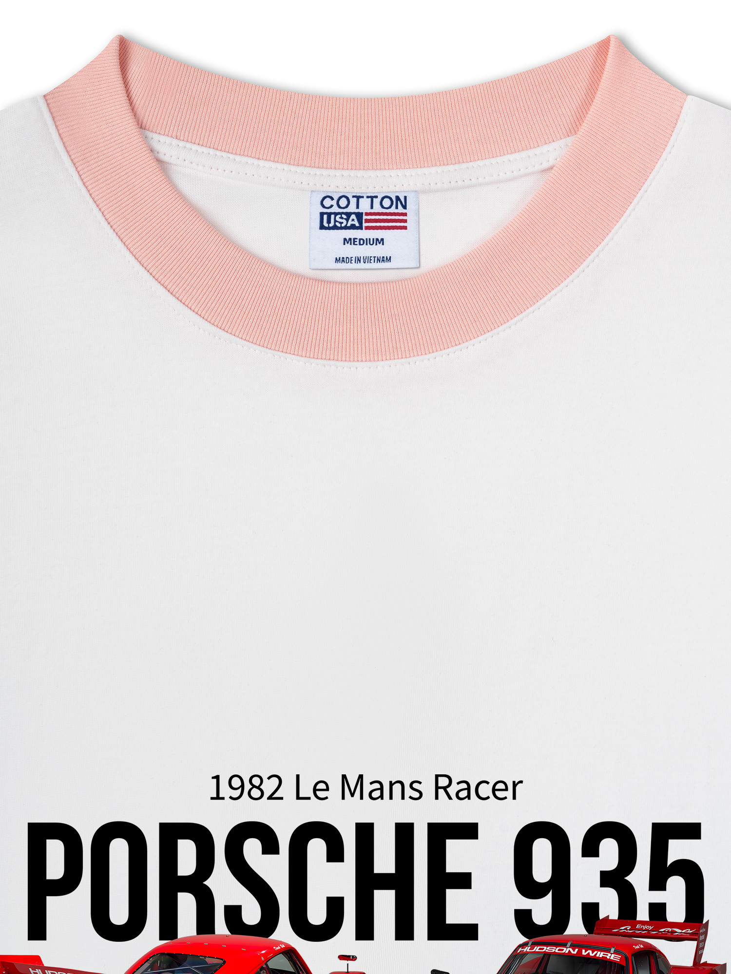 Áo Thun Ringer Relaxed Fit Porsche 935 Coca Cola