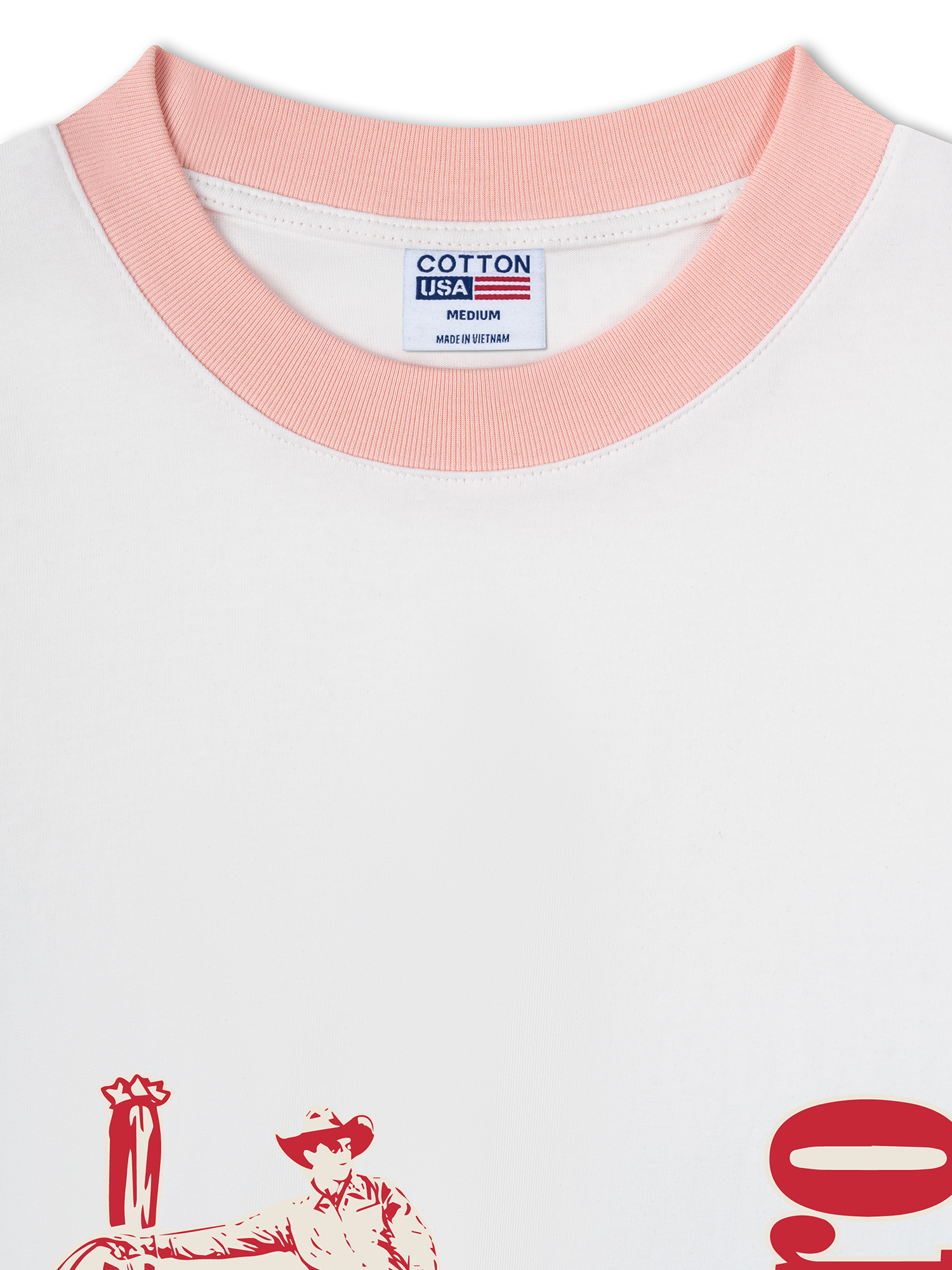 Áo Thun Ringer Relaxed Fit Marlboro High Noon