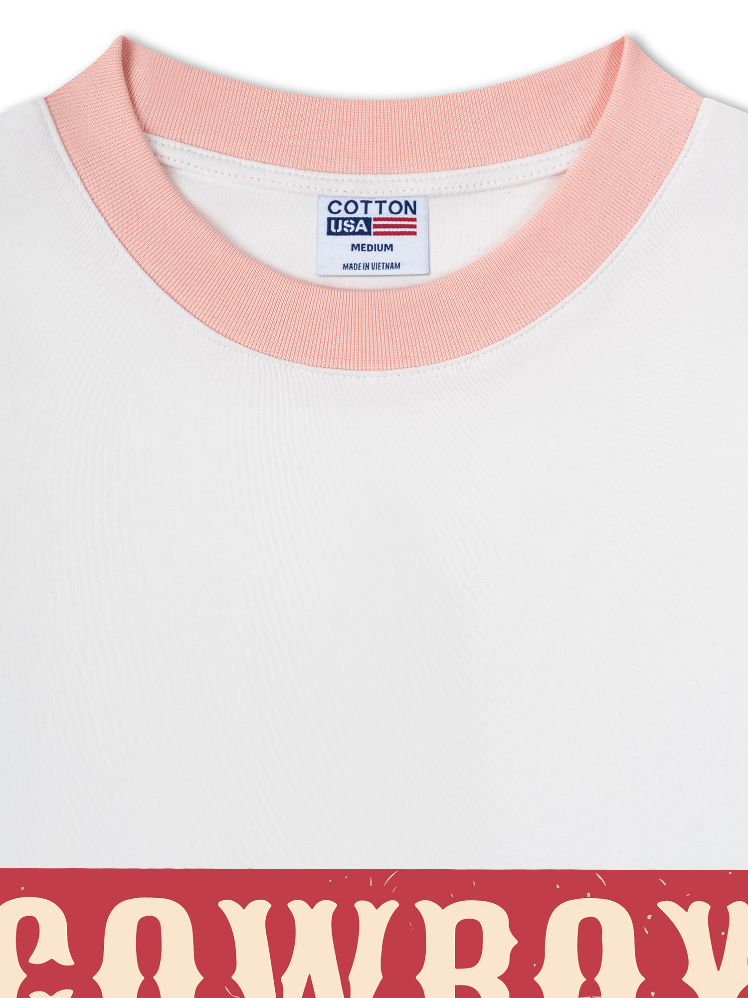 Áo Thun Ringer Relaxed Fit Marlboro Cowboy Take Me Away