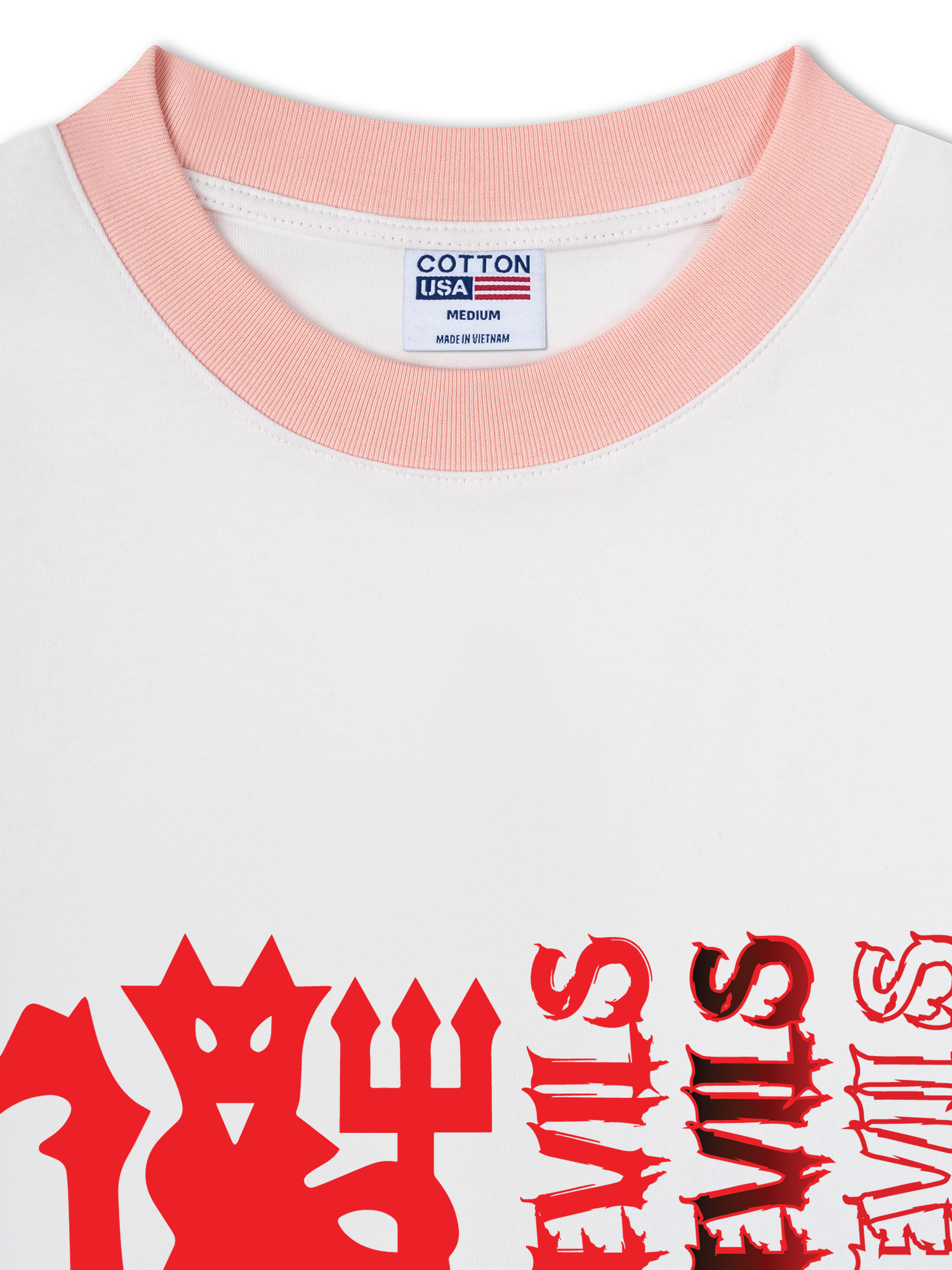 Áo Thun Ringer Relaxed Fit Red Devils EST 1878