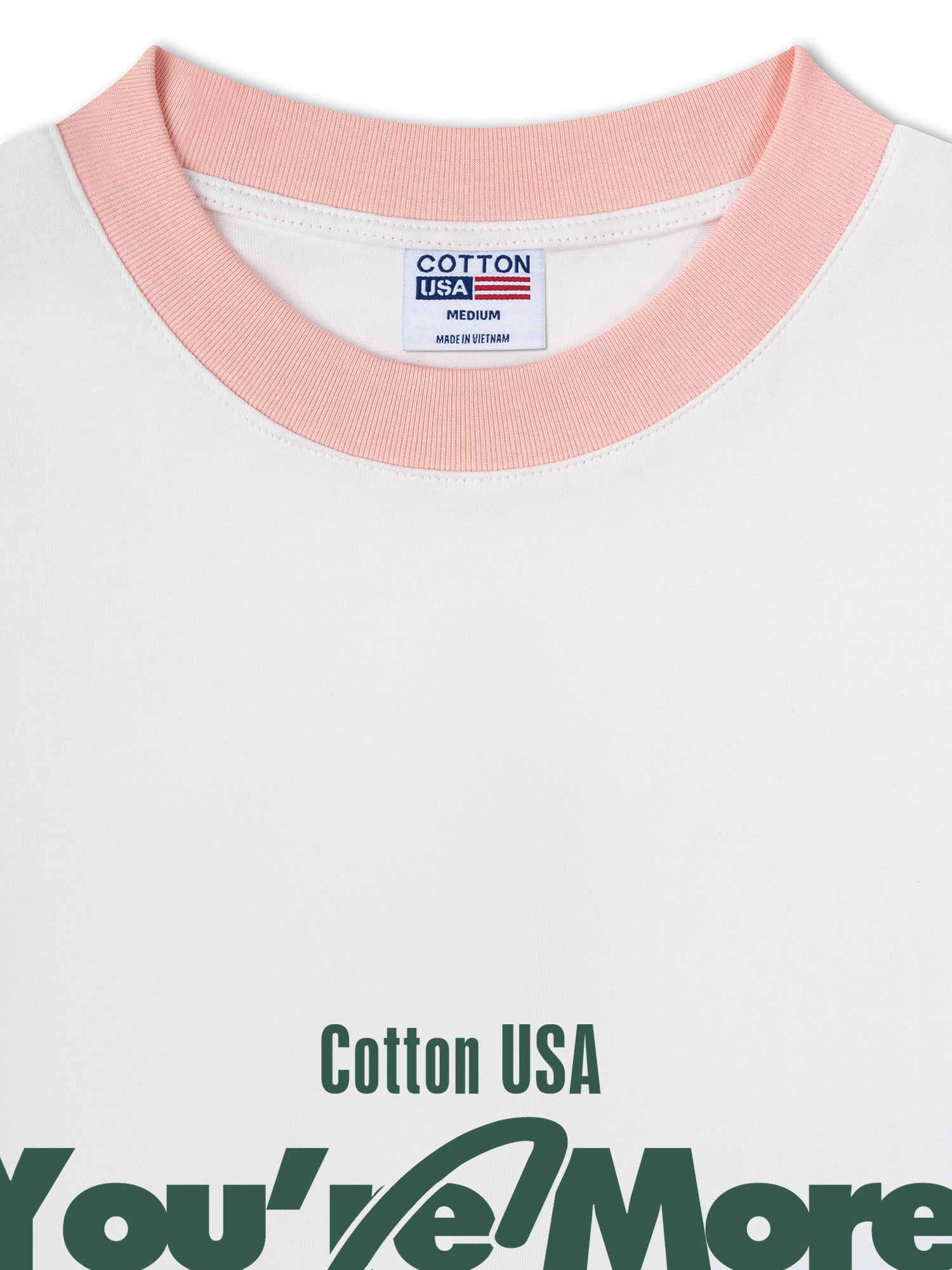 Áo Thun Ringer Relaxed Fit USA More Than Enough