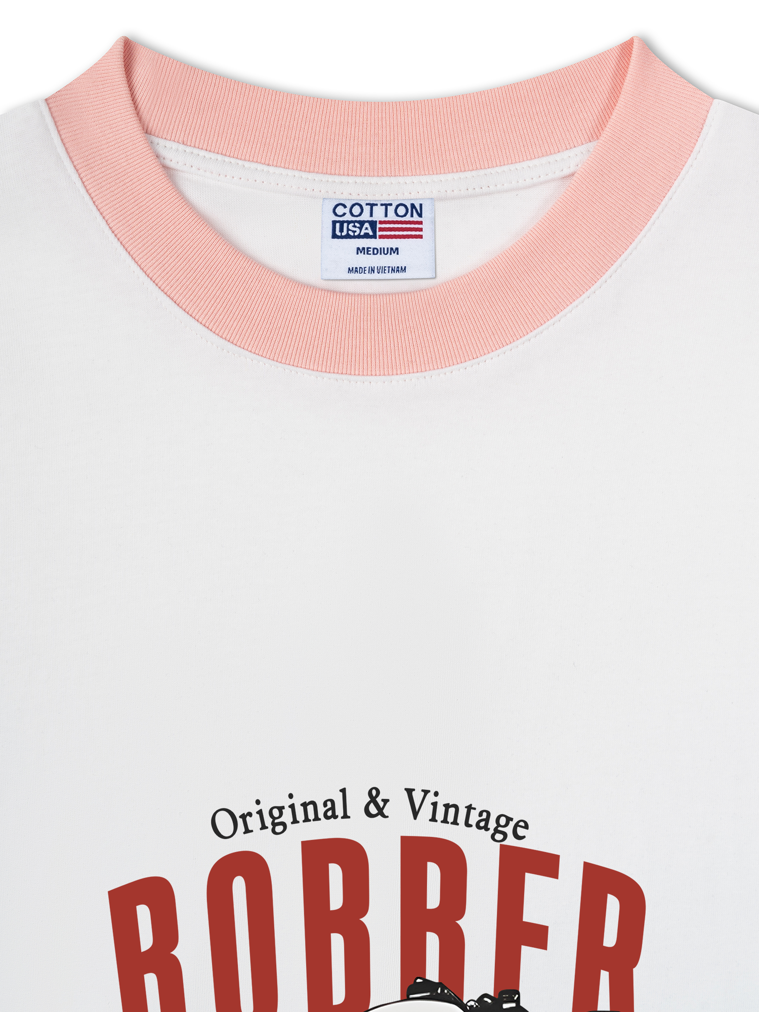 Áo Thun Ringer Relaxed Fit Original Vintage - BOBBER